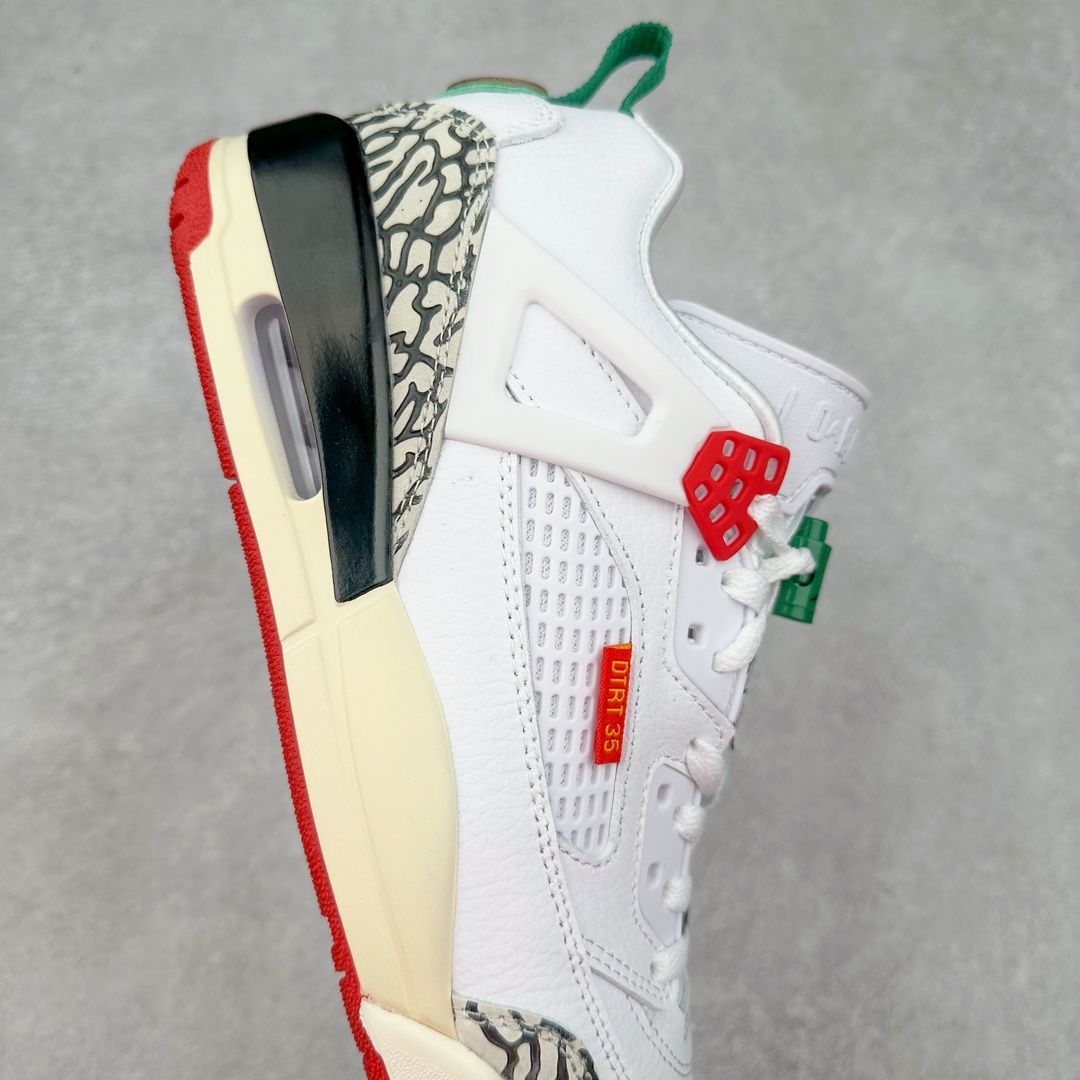 图片[6]-Jordan Spizike Low AJ复古低帮篮球鞋 315371-125 这款鞋子著名导演斯派克李的Jordan Spizike专属 预计于明年夏季推出全新低帮版本 将包括三款配色 经典爆裂纹非常复古 两款配色分别以大学红和黑曜石蓝进行区分 鞋身设计中依旧带有大象爆裂纹、鞋侧束带、塑胶网布等经典元素 之后 在鞋舌、内衬以及鞋底等位置缀以大学红和黑曜石蓝搭配 带来全新造型 尺码：36 36.5 37.5 38 38.5 39 40 40.5 41 42 42.5 43 44 44.5 45 46 47.5-选品中心