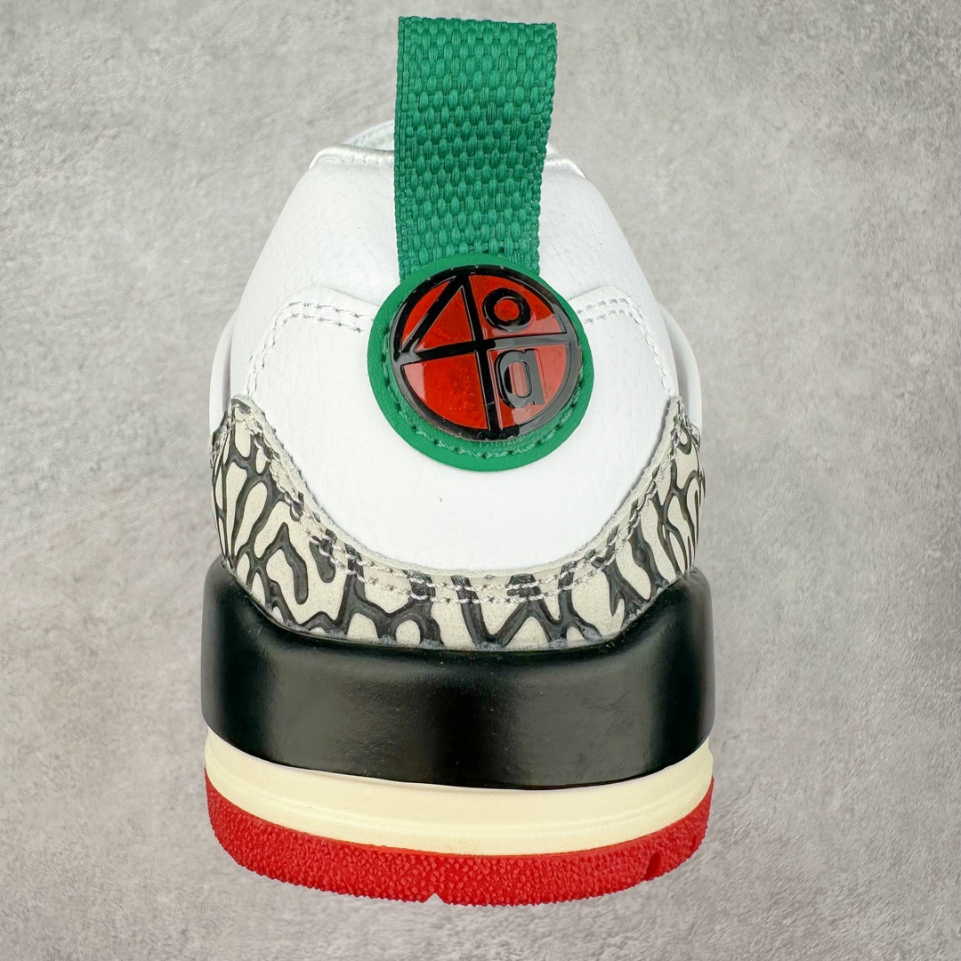 图片[8]-Jordan Spizike Low AJ复古低帮篮球鞋 315371-125 这款鞋子著名导演斯派克李的Jordan Spizike专属 预计于明年夏季推出全新低帮版本 将包括三款配色 经典爆裂纹非常复古 两款配色分别以大学红和黑曜石蓝进行区分 鞋身设计中依旧带有大象爆裂纹、鞋侧束带、塑胶网布等经典元素 之后 在鞋舌、内衬以及鞋底等位置缀以大学红和黑曜石蓝搭配 带来全新造型 尺码：36 36.5 37.5 38 38.5 39 40 40.5 41 42 42.5 43 44 44.5 45 46 47.5-选品中心