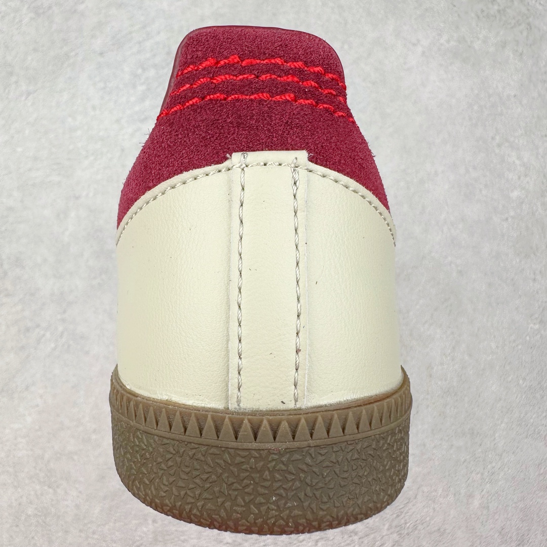 图片[8]-AD Original Samba OG 复古经典轻便板鞋 ID1482 这款桑巴鞋展示了高质量的工艺 带有装饰的超锁缝制和无缝的手感 柔软、柔软的皮革造型和标志性的3条纹完成了精致的外观 正规合身鞋带 鞋面上有绒面鞋垫 橡胶鞋底 享受正畸套筒软感 自50年代首次亮相以来就一直在赢得粉丝的青睐 尺码：36 36.5 37.5 38 38.5 39 40 40.5 41 42 42.5 43 44 44.5 45-选品中心