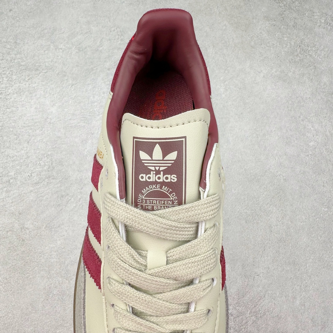 图片[5]-AD Original Samba OG 复古经典轻便板鞋 ID1482 这款桑巴鞋展示了高质量的工艺 带有装饰的超锁缝制和无缝的手感 柔软、柔软的皮革造型和标志性的3条纹完成了精致的外观 正规合身鞋带 鞋面上有绒面鞋垫 橡胶鞋底 享受正畸套筒软感 自50年代首次亮相以来就一直在赢得粉丝的青睐 尺码：36 36.5 37.5 38 38.5 39 40 40.5 41 42 42.5 43 44 44.5 45-选品中心