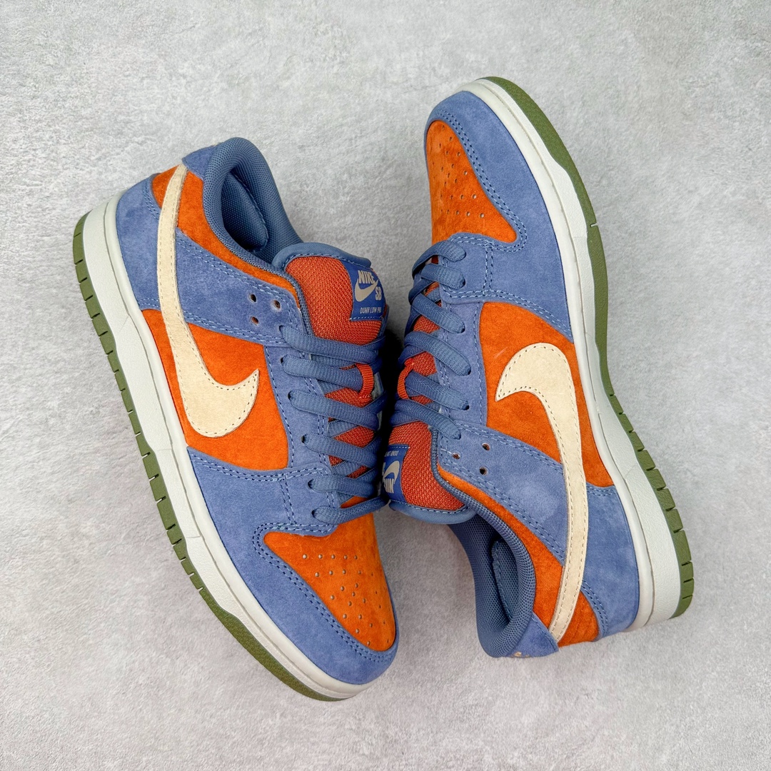 图片[3]-＃F版 NK SB Dunk Low 蓝棕色 HF3063-002 性价比王者 极限压缩利润空间 超乎所想的高性价比 用料绝不含糊 原盒原配 正确耐磨橡胶大底 超高清洁度 全鞋零毛边皮料切割 全套原楦原模倾力打造完美版型 尺码：36 36.5 37.5 38 38.5 39 40 40.5 41 42 42.5 43 44 44.5 45 46 47.5-选品中心