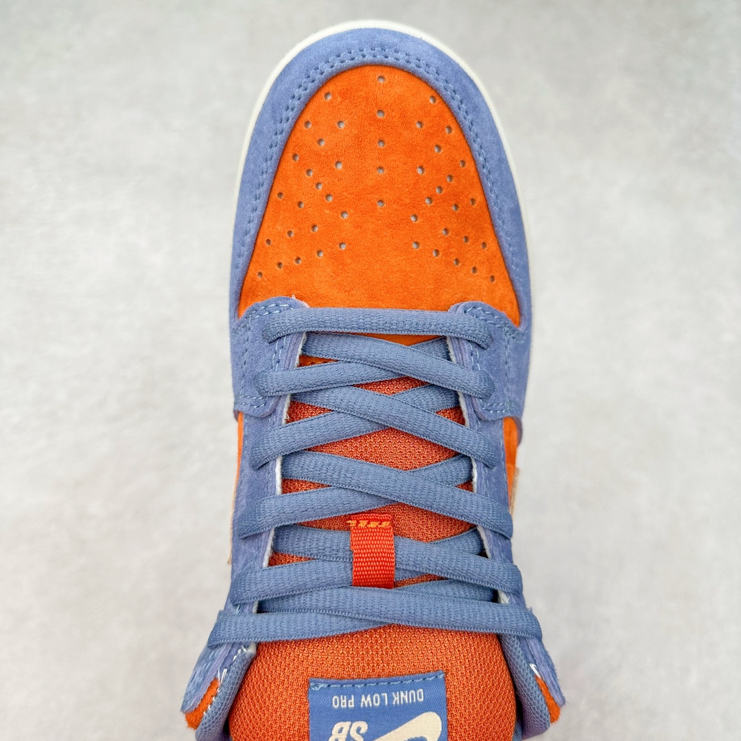 图片[4]-＃F版 NK SB Dunk Low 蓝棕色 HF3063-002 性价比王者 极限压缩利润空间 超乎所想的高性价比 用料绝不含糊 原盒原配 正确耐磨橡胶大底 超高清洁度 全鞋零毛边皮料切割 全套原楦原模倾力打造完美版型 尺码：36 36.5 37.5 38 38.5 39 40 40.5 41 42 42.5 43 44 44.5 45 46 47.5-选品中心