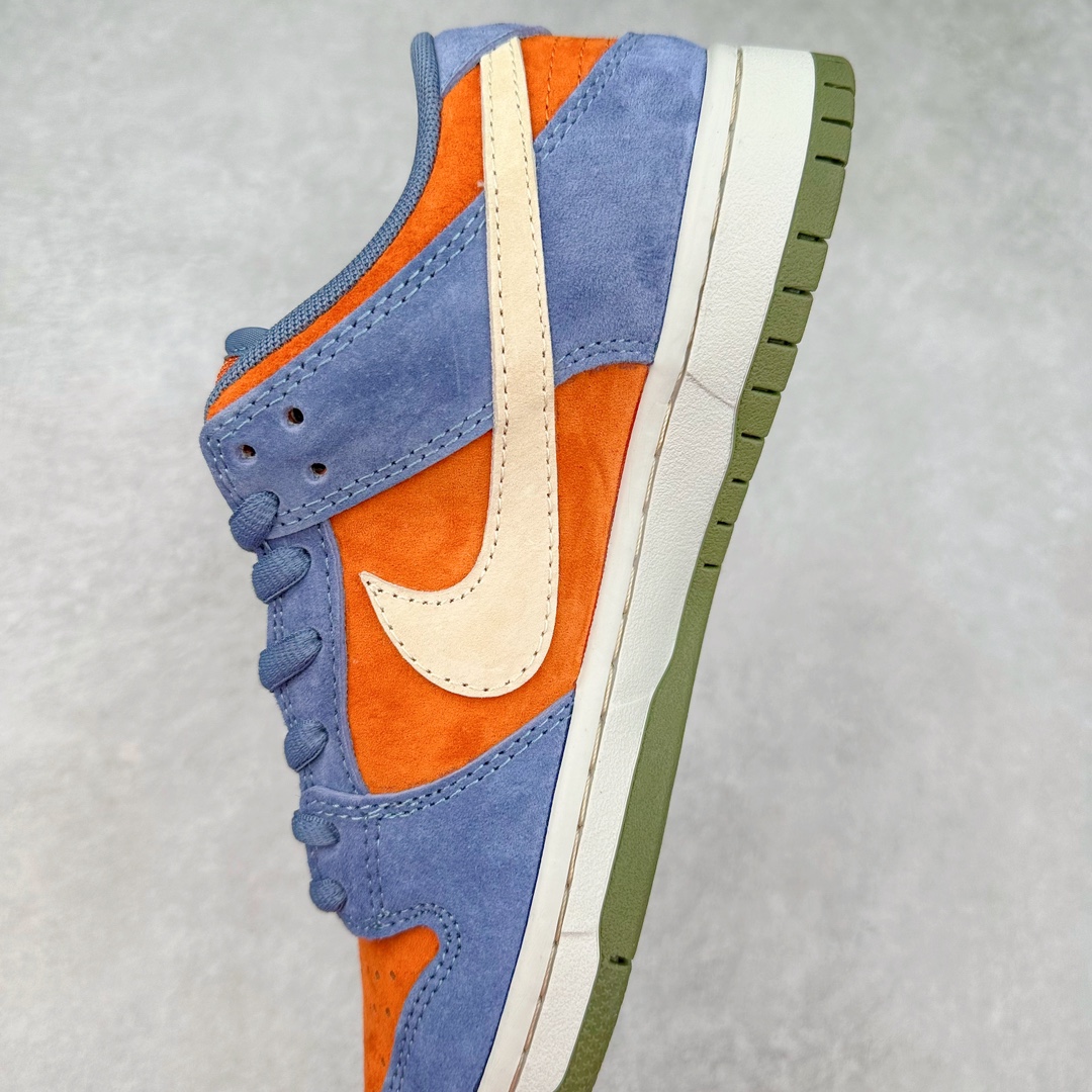 图片[7]-＃F版 NK SB Dunk Low 蓝棕色 HF3063-002 性价比王者 极限压缩利润空间 超乎所想的高性价比 用料绝不含糊 原盒原配 正确耐磨橡胶大底 超高清洁度 全鞋零毛边皮料切割 全套原楦原模倾力打造完美版型 尺码：36 36.5 37.5 38 38.5 39 40 40.5 41 42 42.5 43 44 44.5 45 46 47.5-选品中心