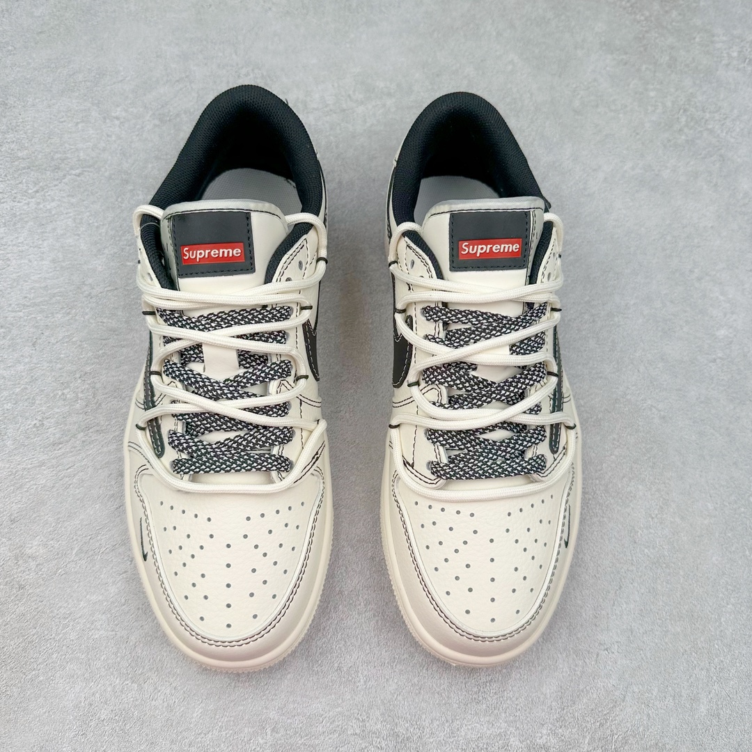 图片[2]-TS x Air Jordan AJ1 Low 倒钩低帮联名定制配色 SJ0086-134 原厂内置气垫魔块 A模大底 头层小牛皮 鞋舌AJ原厂专用牛津布+AJ专用反口珍珠布+原厂无杂质高弹内里海棉+特殊封边弹力鞋带 尺码：36 36.5 37.5 38 38.5 39 40 40.5 41 42 42.5 43 44 44.5 45 46 47.5-选品中心