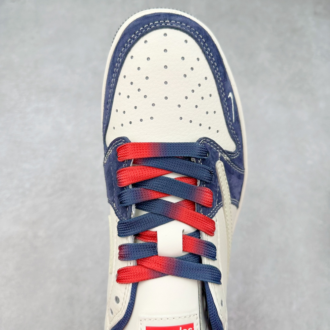 图片[4]-TS x Air Jordan AJ1 Low 倒钩低帮联名定制配色 XY2688-122 原厂内置气垫魔块 A模大底 头层小牛皮 鞋舌AJ原厂专用牛津布+AJ专用反口珍珠布+原厂无杂质高弹内里海棉+特殊封边弹力鞋带 尺码：36 36.5 37.5 38 38.5 39 40 40.5 41 42 42.5 43 44 44.5 45 46 47.5-选品中心