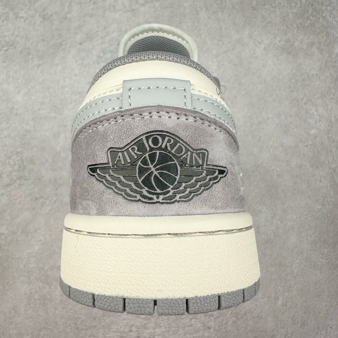 图片[8]-Air Jordan AJ1 Low 低帮系列定制配色 SJ9950-045 原厂内置气垫魔块 A模大底 头层小牛皮 鞋舌AJ原厂专用牛津布+AJ专用反口珍珠布+原厂无杂质高弹内里海棉+特殊封边弹力鞋带 尺码：36 36.5 37.5 38 38.5 39 40 40.5 41 42 42.5 43 44 44.5 45 46-选品中心