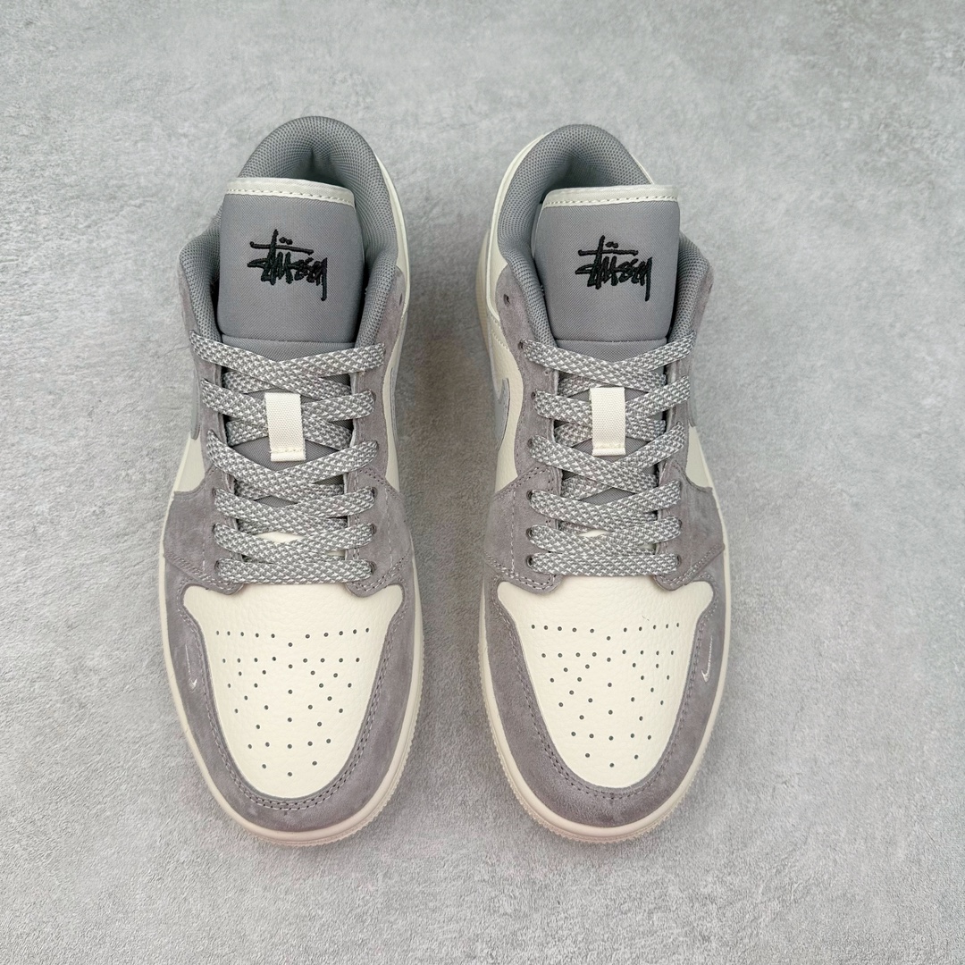 图片[2]-Air Jordan AJ1 Low 低帮系列定制配色 SJ9950-045 原厂内置气垫魔块 A模大底 头层小牛皮 鞋舌AJ原厂专用牛津布+AJ专用反口珍珠布+原厂无杂质高弹内里海棉+特殊封边弹力鞋带 尺码：36 36.5 37.5 38 38.5 39 40 40.5 41 42 42.5 43 44 44.5 45 46-选品中心