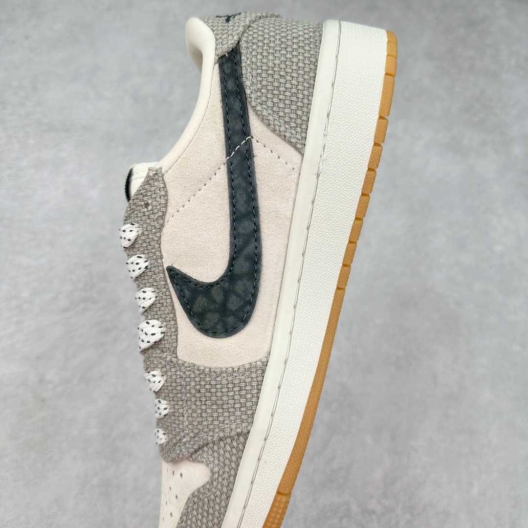 图片[7]-TS x Air Jordan AJ1 Low 倒钩低帮联名定制配色 JH6089-006 原厂内置气垫魔块 A模大底 头层小牛皮 鞋舌AJ原厂专用牛津布+AJ专用反口珍珠布+原厂无杂质高弹内里海棉+特殊封边弹力鞋带 尺码：36 36.5 37.5 38 38.5 39 40 40.5 41 42 42.5 43 44 44.5 45 46 47.5-选品中心