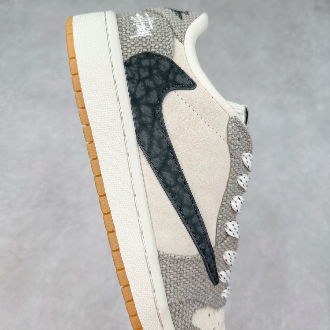 图片[6]-TS x Air Jordan AJ1 Low 倒钩低帮联名定制配色 JH6089-006 原厂内置气垫魔块 A模大底 头层小牛皮 鞋舌AJ原厂专用牛津布+AJ专用反口珍珠布+原厂无杂质高弹内里海棉+特殊封边弹力鞋带 尺码：36 36.5 37.5 38 38.5 39 40 40.5 41 42 42.5 43 44 44.5 45 46 47.5-选品中心