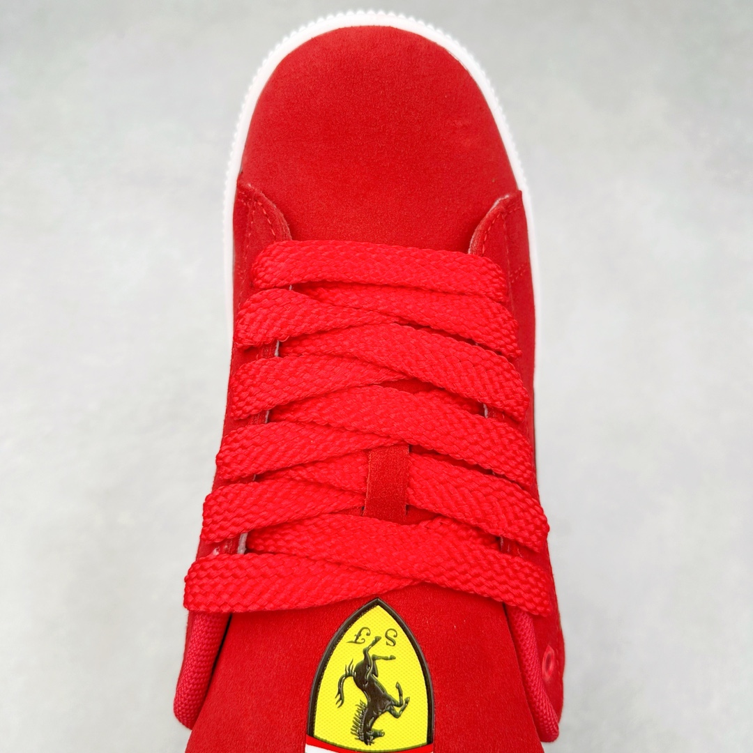 图片[4]-PUMA SUEDE XL 彪马新款面包鞋男女同款复古休闲板鞋 赠送一双鞋带 鞋身通体采用细腻的麂皮材质 厚实柔软 质感出众 鞋侧保留PUMA标志性跑道图案 侧面与后跟点缀金属色PUMA LOGO 兼具辨识度与细节感 加厚鞋垫、饱满鞋舌 搭配加宽扁形鞋带 使得穿着感更加贴合与舒适 值得一提的是 本季SUEDE XL鞋款以黑色、红色及蓝色最为瞩目 经典黑的配色 在低调之余可轻松驾驭任何潮流风格造型 而高饱和度的配色 则是当之无愧的早春出街利器。货号： 395205 尺码：36 37 37.5 38 38.5 39 40 40.5 41 42 42.5 43 44 45-选品中心