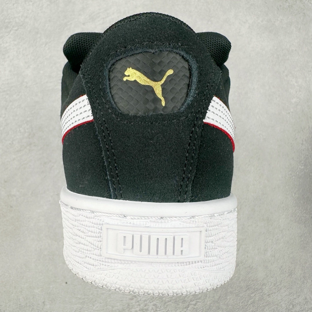 图片[8]-PUMA SUEDE XL 彪马新款面包鞋男女同款复古休闲板鞋 赠送一双鞋带 鞋身通体采用细腻的麂皮材质 厚实柔软 质感出众 鞋侧保留PUMA标志性跑道图案 侧面与后跟点缀金属色PUMA LOGO 兼具辨识度与细节感 加厚鞋垫、饱满鞋舌 搭配加宽扁形鞋带 使得穿着感更加贴合与舒适 值得一提的是 本季SUEDE XL鞋款以黑色、红色及蓝色最为瞩目 经典黑的配色 在低调之余可轻松驾驭任何潮流风格造型 而高饱和度的配色 则是当之无愧的早春出街利器。货号： 395205 尺码：36 37 37.5 38 38.5 39 40 40.5 41 42 42.5 43 44 45-选品中心