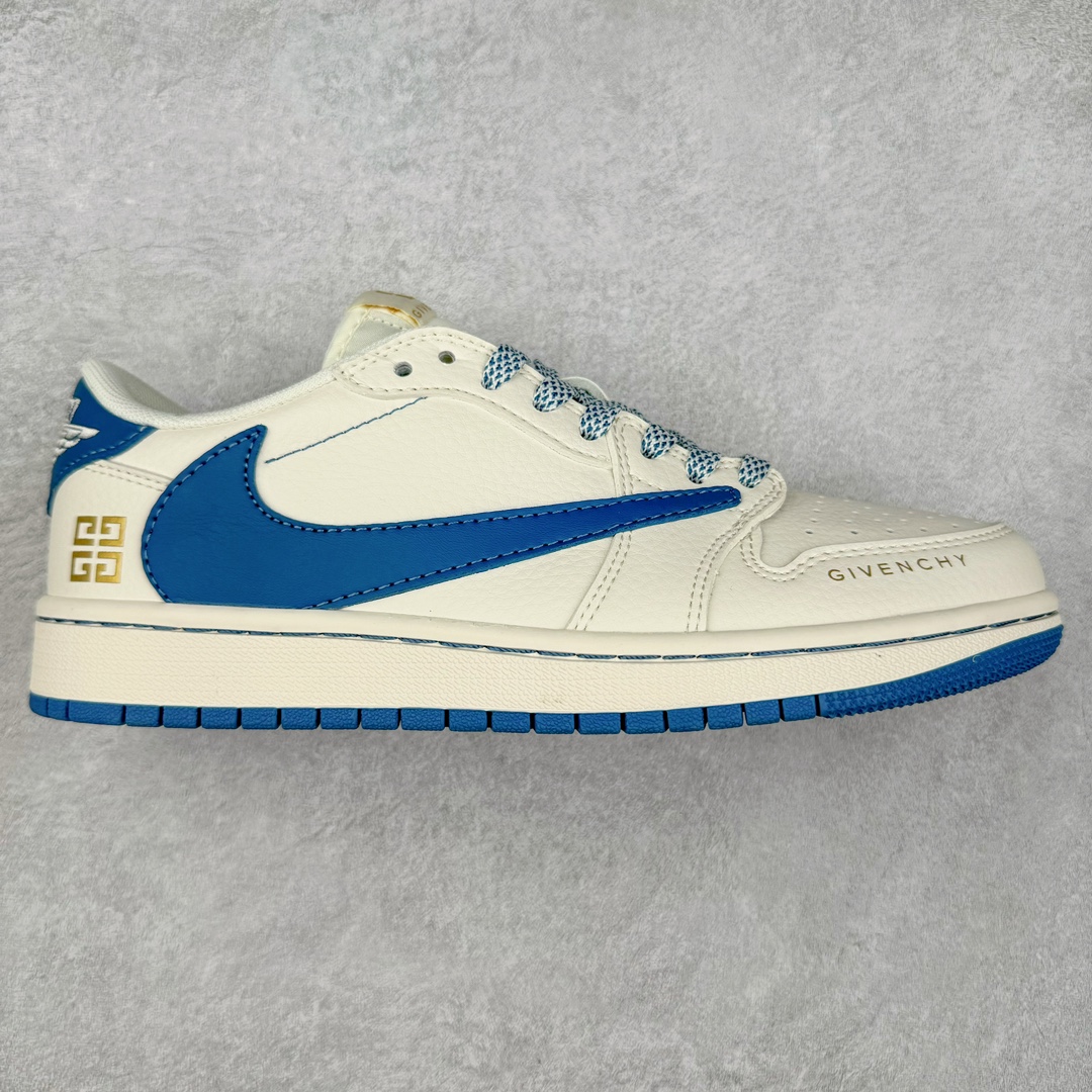 TS x Air Jordan AJ1 Low 倒钩低帮联名定制配色 CF3688-025 原厂内置气垫魔块 A模大底 头层小牛皮 鞋舌AJ原厂专用牛津布+AJ专用反口珍珠布+原厂无杂质高弹内里海棉+特殊封边弹力鞋带 尺码：36 36.5 37.5 38 38.5 39 40 40.5 41 42 42.5 43 44 44.5 45 46 47.5-选品中心