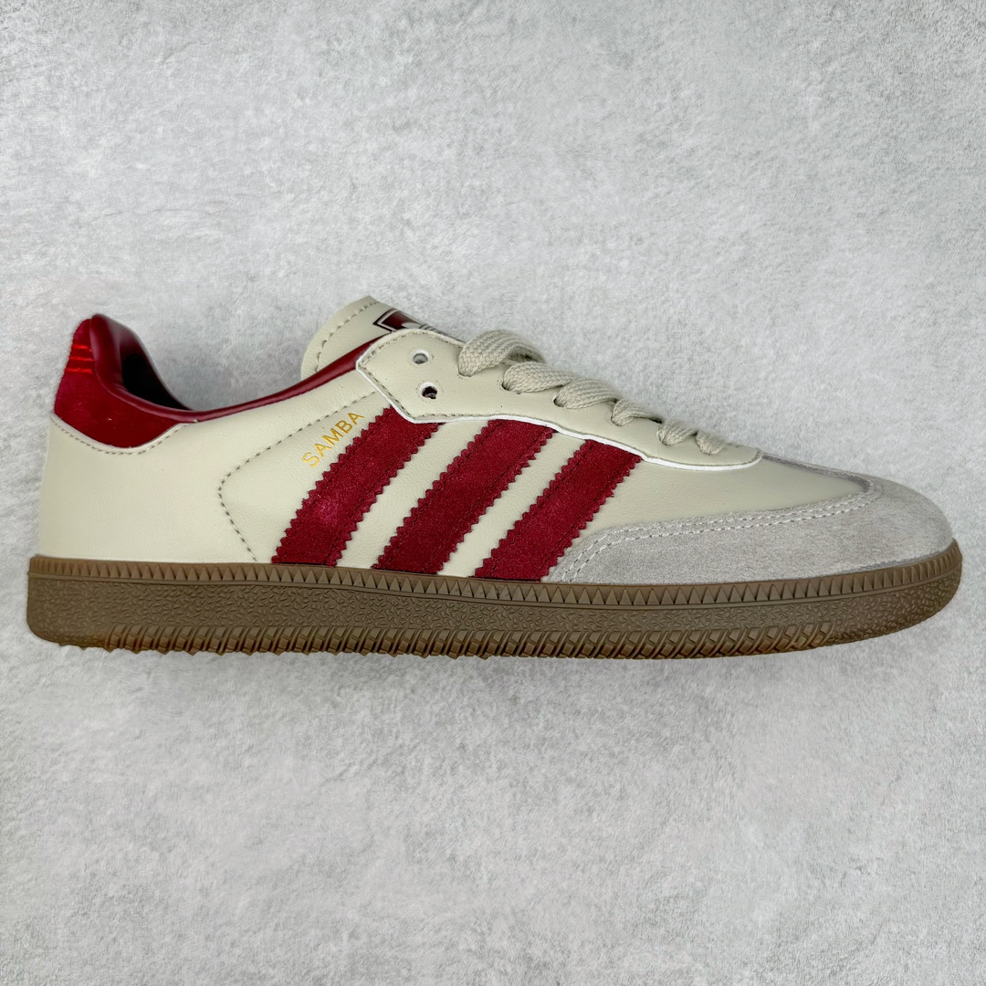 AD Original Samba OG 复古经典轻便板鞋 ID1482 这款桑巴鞋展示了高质量的工艺 带有装饰的超锁缝制和无缝的手感 柔软、柔软的皮革造型和标志性的3条纹完成了精致的外观 正规合身鞋带 鞋面上有绒面鞋垫 橡胶鞋底 享受正畸套筒软感 自50年代首次亮相以来就一直在赢得粉丝的青睐 尺码：36 36.5 37.5 38 38.5 39 40 40.5 41 42 42.5 43 44 44.5 45-选品中心