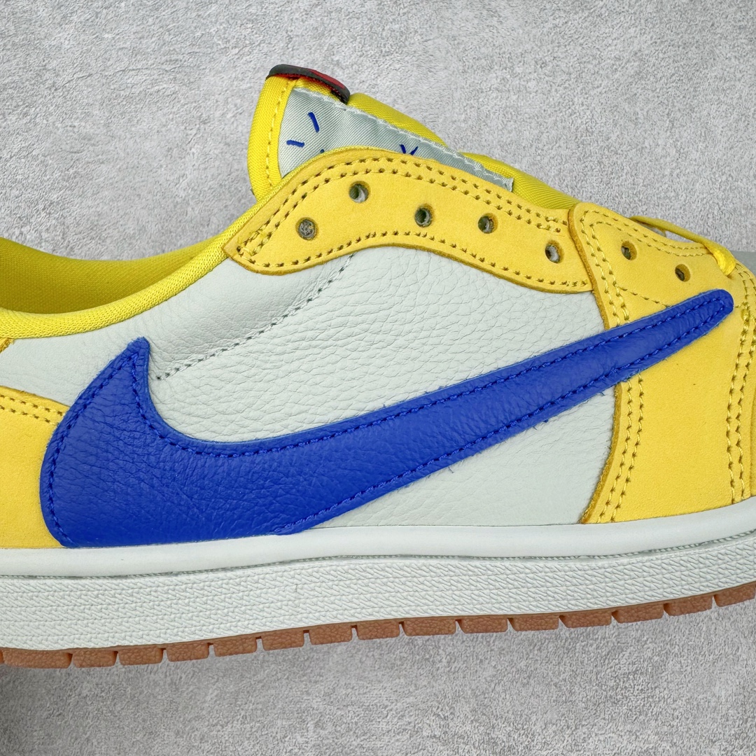 图片[20]-＃PK4.0 Travis Scott x Air Jordan AJ1 Low OG SP TS联名倒钩7.0低帮 黄蓝色 DZ4137-700 原盒原配 原厂拉帮工艺 针距密度一致 全新升级网板中底 原楦原纸板开发 后跟弧度收口自然不对折 极致一眼正品既视感 原厂皮料 进口玻璃冲刀皮料裁剪零毛边 承诺百分百一致原鞋 全鞋电脑针车工艺 鞋面清洁度最高QC检验标准 控制溢胶 飞翼3D高频深度立体 鞋盒、防尘纸 均采购来自原厂 尺码：36 36.5 37.5 38 38.5 39 40 40.5 41 42 42.5 43 44 44.5 45 46 47.5-选品中心