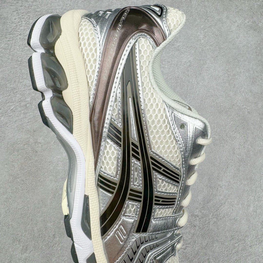 图片[6]-＃ZC总裁 Asics Gel-Kayano K14 亚瑟士系列复古舒适织物合成革减震防滑耐磨低帮休闲跑步鞋 市场顶级版本 原装纸板楦头开发 独家私模五层组合大底 原厂定制缓震硅胶加持 原盒原配 官方四联吊牌 一比一同步原鞋工艺和用料 鞋面原厂“三明治”多层网布 区别其他同价版本 鞋垫采用原厂OrthoLite欧索莱材质 非普通海玻璃鞋垫 后跟一样采用了GEL缓震胶 整体系列设计非常的科技感 锻炼跑步的同时让你一样时尚百搭 尺码：36 37 37.5 38 39 39.5 40 40.5 41.5 42 42.5 43.5 44 44.5 45 46-选品中心