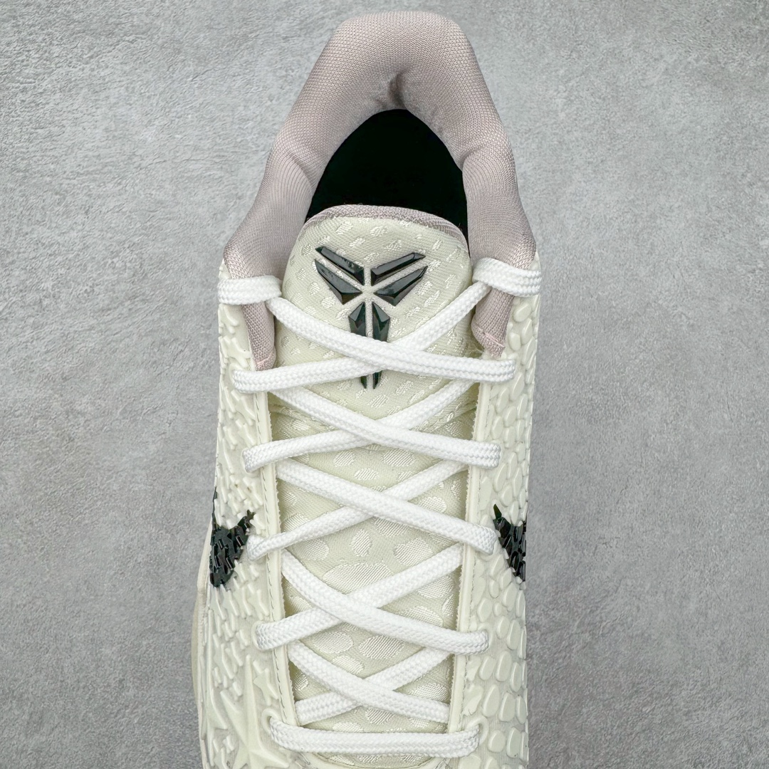 图片[5]-＃S2纯原 NK Zoom Kobe 6 Protro 科比六代 全明星2.0 白色星星 FQ3546-100 原楦纸板开发 鞋身流线型、后跟塑形 区分土肥圆 Zoom Turbo气垫 后掌EVA缓震 实战配置直接拉满 原档数据3D打印 鞋面蛇鳞一颗一粒匹配原版 全身鞋材卡料色独家定制 唯一正确喷漆SWOOSH NK专利Flyknit飞线科技 给予鞋身足够抗扭矩力 真实底模最大47.5 实战利器 专供海外市场 尺码：40 40.5 41 42 42.5 43 44 44.5 45 46 47.5 48.5 （脚宽、脚胖 建议买大半码）-选品中心