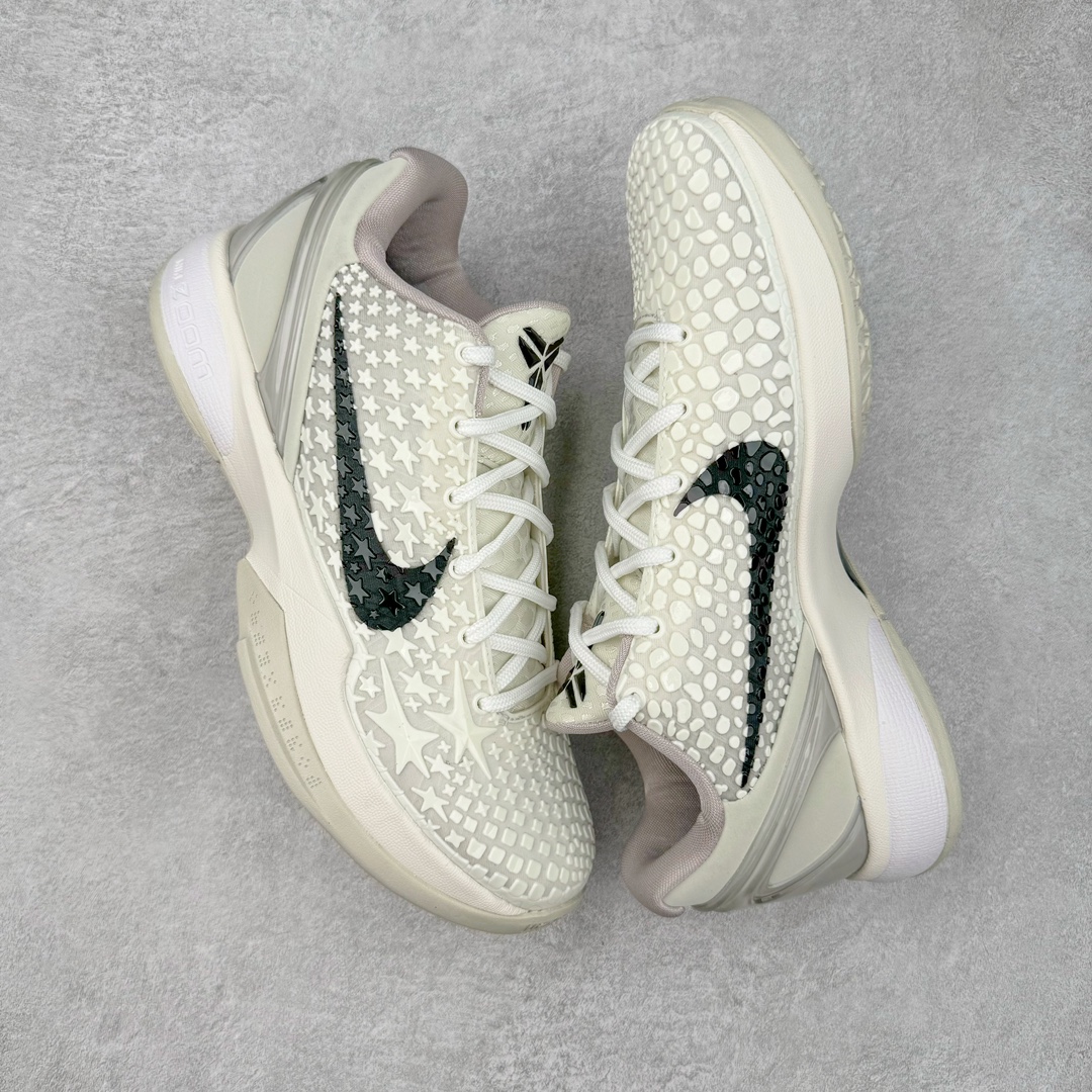 图片[3]-＃S2纯原 NK Zoom Kobe 6 Protro 科比六代 全明星2.0 白色星星 FQ3546-100 原楦纸板开发 鞋身流线型、后跟塑形 区分土肥圆 Zoom Turbo气垫 后掌EVA缓震 实战配置直接拉满 原档数据3D打印 鞋面蛇鳞一颗一粒匹配原版 全身鞋材卡料色独家定制 唯一正确喷漆SWOOSH NK专利Flyknit飞线科技 给予鞋身足够抗扭矩力 真实底模最大47.5 实战利器 专供海外市场 尺码：40 40.5 41 42 42.5 43 44 44.5 45 46 47.5 48.5 （脚宽、脚胖 建议买大半码）-选品中心