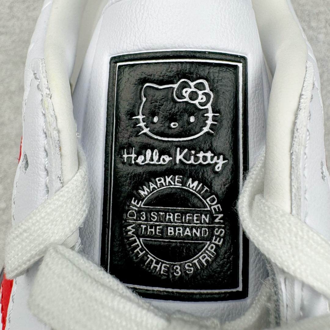 图片[15]-＃CS纯原 AD Original Gazelle Indoor Trainers 瞪羚室内鞋系列低帮复古百搭休闲运动德训风板鞋 HelloKitty联名白红 II0013 高端零售特供批次 原厂定制长毛翻毛皮组合环保纤维革鞋面材质 内置环保海玻璃鞋垫 外置RB橡胶大底 产品品控稳定性领先行业 原厂全套原楦原纸板冲刀磨具开发 原厂皮料加持 原厂港宝加持定型后跟R度完美 将复古进行到底 简约流畅 三十年不变经典 这款Gazelle运动鞋 无论面料、配色、质感或设计 都只在重现其1991年原款的经典 皮革鞋面 撞色三条纹和鞋跟标的设计 力求呈现90年代的经典复古风潮 Samba火热的同时 也带动了其它的复古鞋型 Gazelle便是其中一只 Gazelle Indoor拥有包边更宽的T字型鞋头 更好的保护运动员的前掌 浓浓的复古氛围感 非常适合现在流行的Cleanfit风格 尺码：35.5 36 36.5 37.5 38 38.5 39 40 40.5 41 42 42.5 43 44 44.5 45 46-选品中心