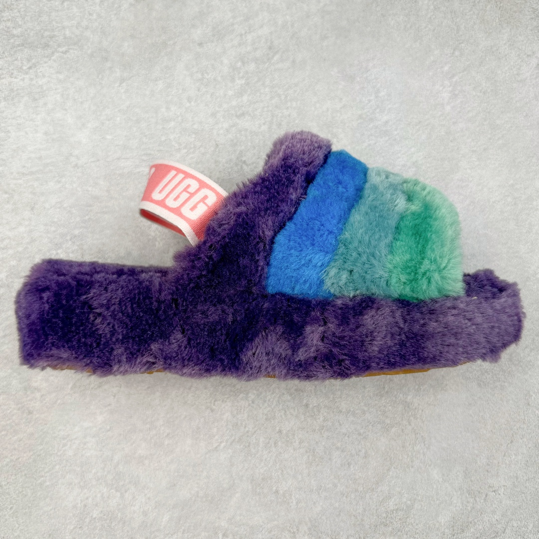 图片[5]-UGG‌‌ 5119 Fluff Yeah‌ Slide 毛绒拖鞋 当下‌潮流元‌素宽‌版弹力后‌跟 ‌鞋面10cm茸‌茸羊皮毛‌材质 尺码：35‌ 36 37 38‌ 39 40-选品中心