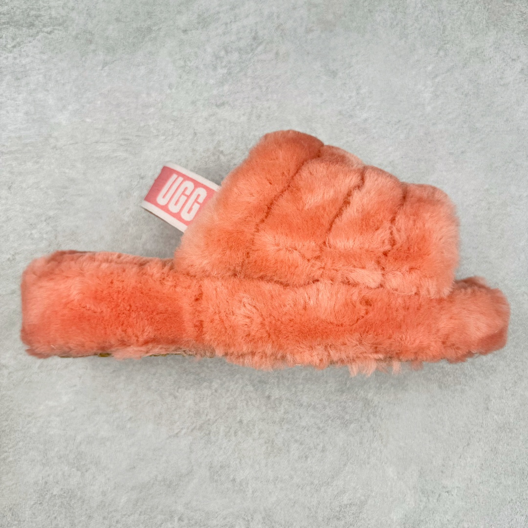 图片[2]-UGG‌‌ 5119 Fluff Yeah‌ Slide 毛绒拖鞋 当下‌潮流元‌素宽‌版弹力后‌跟 ‌鞋面10cm茸‌茸羊皮毛‌材质 尺码：35‌ 36 37 38‌ 39 40-选品中心