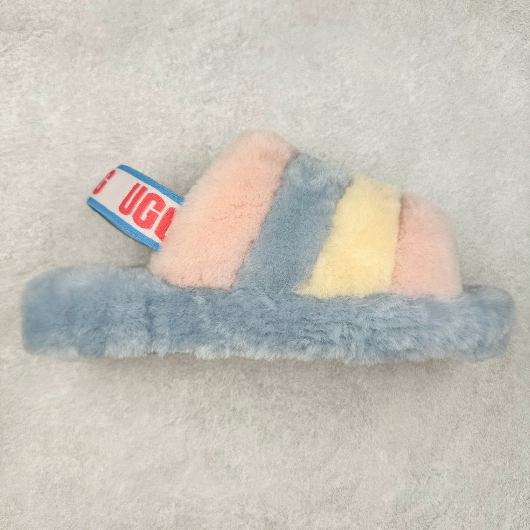 图片[3]-UGG‌‌ 5119 Fluff Yeah‌ Slide 毛绒拖鞋 当下‌潮流元‌素宽‌版弹力后‌跟 ‌鞋面10cm茸‌茸羊皮毛‌材质 尺码：35‌ 36 37 38‌ 39 40-选品中心