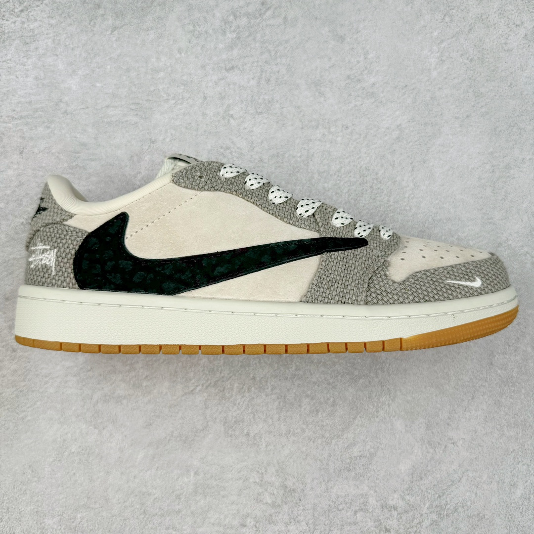 TS x Air Jordan AJ1 Low 倒钩低帮联名定制配色 JH6089-006 原厂内置气垫魔块 A模大底 头层小牛皮 鞋舌AJ原厂专用牛津布+AJ专用反口珍珠布+原厂无杂质高弹内里海棉+特殊封边弹力鞋带 尺码:36 36.5 37.5 38 38.5 39 40 40.5 41 42 42.5 43 44 44.5 45 46 47.5-选品中心