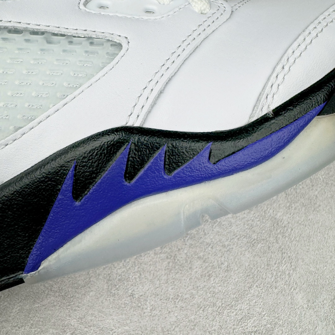 图片[17]-＃Ljr超强特价 Air Jordan AJ5 Retro 白紫康扣 DD0587-141 注意特价无售后 之前零售六七百的东西 买到就是赚 圈内最强系列 恪守真诚 承诺混一赔十 高端零售裸鞋圈特供批次 SZ原厂全套原楦原纸板冲刀磨具开发 原厂皮料加持 原厂港宝加持定型后跟R度完美 同源原厂电绣 飞翼针数密度立体效果一致 百分百一致原鞋 原厂拉帮工艺 针距密度一致 后跟弧度收口自然不对折 极致一眼正品既视感 进口玻璃冲刀皮料裁剪零毛边 全鞋电脑针车工艺 品控清洁度最高QC检验标准 免检产品 原厂订购鞋盒、鞋标、防尘纸、鞋撑、鞋带 追求极致的原厂味道 尺码对应库存明细‼️-选品中心