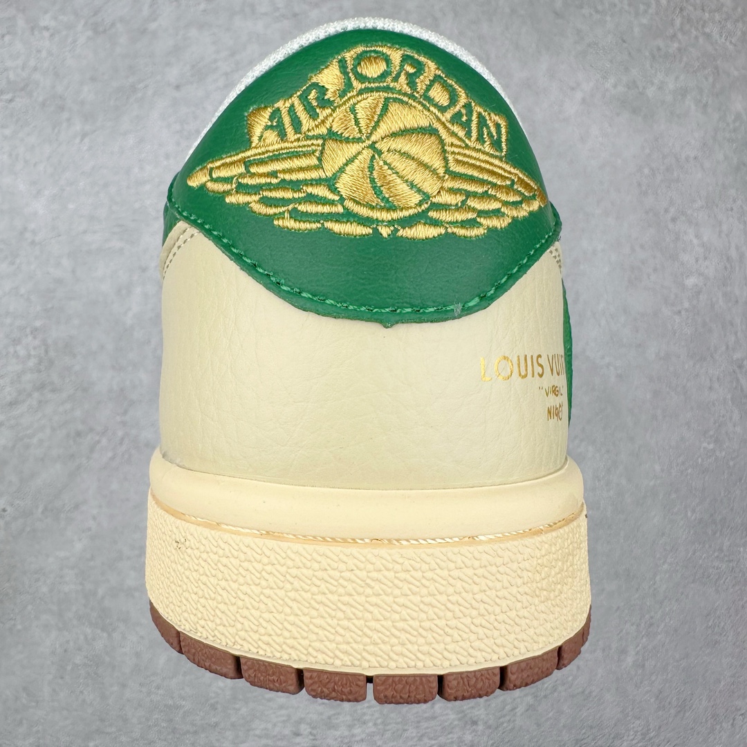 图片[8]-TS x Air Jordan AJ1 Low 倒钩低帮联名定制配色 LX1988-300 原厂内置气垫魔块 A模大底 头层小牛皮 鞋舌AJ原厂专用牛津布+AJ专用反口珍珠布+原厂无杂质高弹内里海棉+特殊封边弹力鞋带 尺码：36 36.5 37.5 38 38.5 39 40 40.5 41 42 42.5 43 44 44.5 45 46 47.5-选品中心