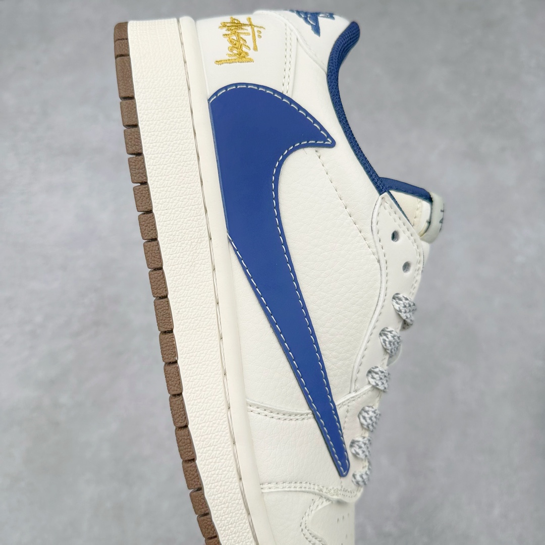 图片[6]-TS x Air Jordan AJ1 Low 倒钩低帮联名定制配色 XY2688-121 原厂内置气垫魔块 A模大底 头层小牛皮 鞋舌AJ原厂专用牛津布+AJ专用反口珍珠布+原厂无杂质高弹内里海棉+特殊封边弹力鞋带 尺码：36 36.5 37.5 38 38.5 39 40 40.5 41 42 42.5 43 44 44.5 45 46 47.5-选品中心
