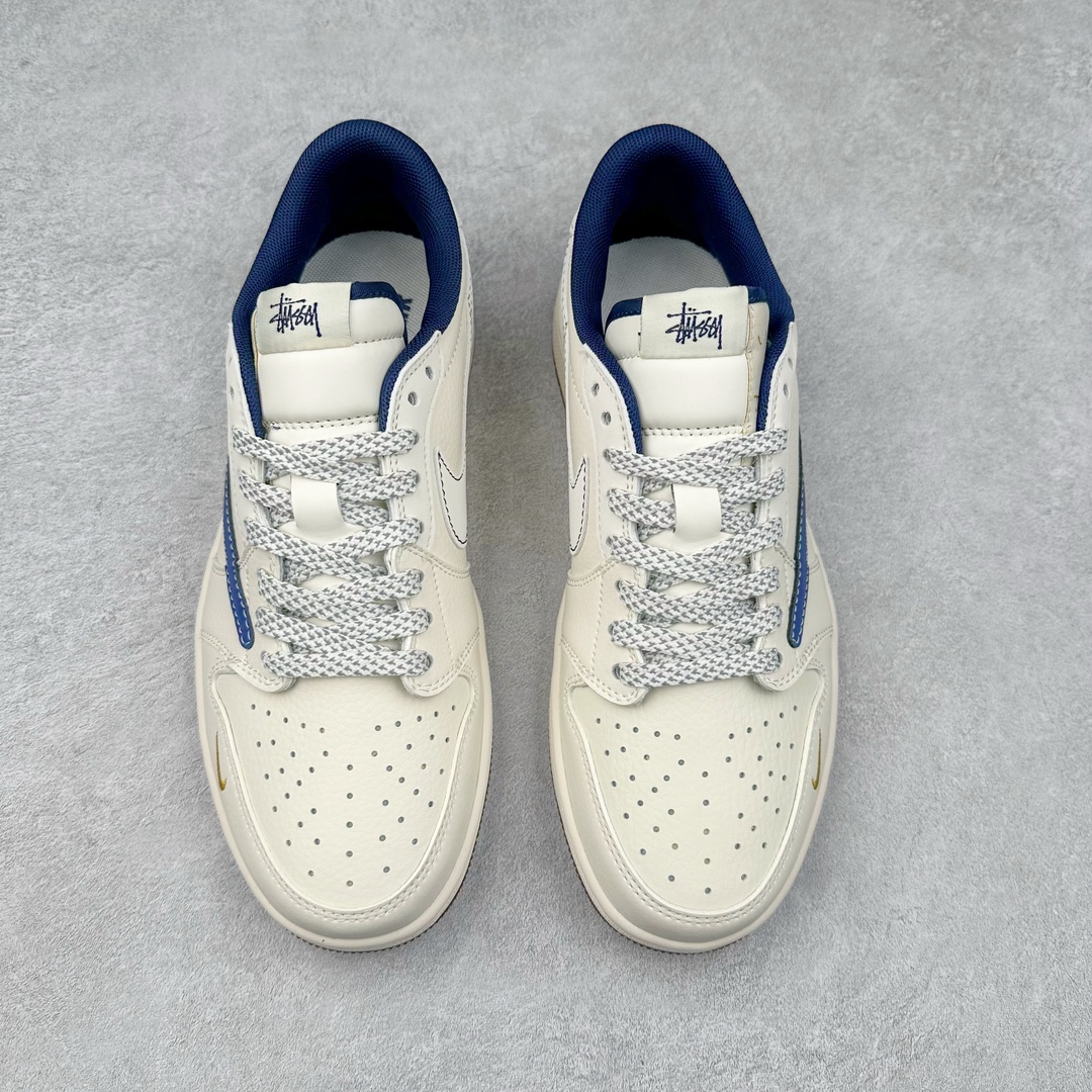 图片[2]-TS x Air Jordan AJ1 Low 倒钩低帮联名定制配色 XY2688-121 原厂内置气垫魔块 A模大底 头层小牛皮 鞋舌AJ原厂专用牛津布+AJ专用反口珍珠布+原厂无杂质高弹内里海棉+特殊封边弹力鞋带 尺码：36 36.5 37.5 38 38.5 39 40 40.5 41 42 42.5 43 44 44.5 45 46 47.5-选品中心