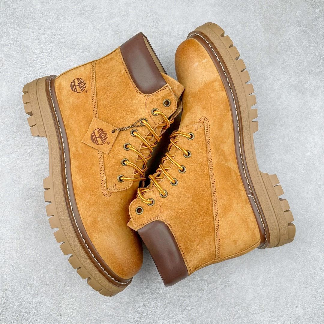 图片[3]-Timberland添柏岚/天伯伦经典户外休闲大黄靴系列 广东大厂品质 原盒原包装 面料采用意大利🇮🇹顶级磨砂细纹牛皮 搭配防臭防腐真皮乳胶鞋垫 给您完美的穿着体验 质量考究耐穿 型男必备 专治不帅 高品质脚感一流 尺码：39 -44（皮鞋码）-选品中心