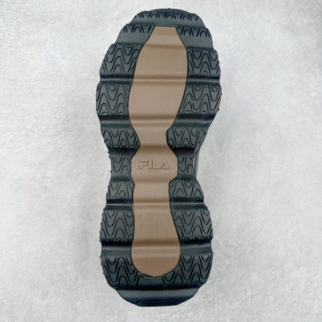 图片[9]-斐乐FILA FUSION QD96 熔岩系列老爹风增高复古中性休闲运动慢跑鞋 #原楦原纸版数据开发#采用纤维皮革饰片拼接透气网布材质#独立发泡EVA中底+耐磨橡胶外底，明显增高4.5CM 尺码：36 36.5 37.5 38 38.5 39 40-选品中心