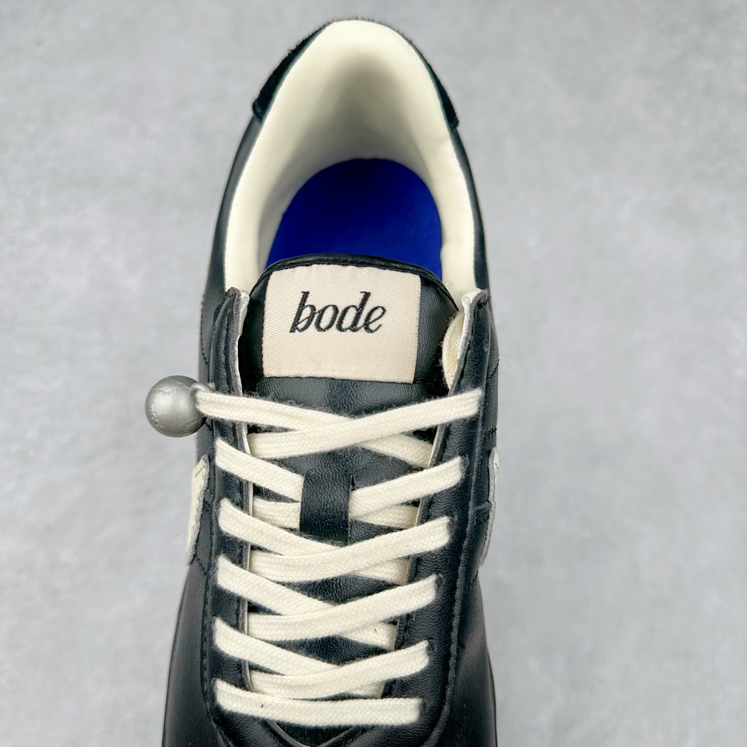 图片[5]-Bode x NK Astro Grabber SP 宇宙掠夺者系列低帮复古经典休闲运动鞋 AQ7509-106 复刻经典球鞋Astro Grabber，与美国男装品牌Bode联名合作，推出两款配色。鞋型符合当下流行趋势，彰显复古身份。复刻一定是球鞋圈绕不开的话题，最近几年 Nike 带回了不少经典球鞋，让不少老玩家欣喜。最近 Nike 挖掘自家档案库，让 1974 年首次发布的 Nike Astro Grabber 重回玩家视野，并且上来就是联名合作。这次合作是同美国新锐品牌 Bode 的联名，这个男装品牌凭借创造性的使用蕾丝桌布等日常材料而闻名。双方带来两款配色，先来看第一双米色款，鞋面由独特编织纹理覆盖，鞋带点缀有小配饰，整体营造出的氛围感十分清新。鞋型方面符合当下流行趋势，超薄中底与扁平鞋面彰显其复古身份。另一双更有复古味道，全黑色皮革鞋面好打理，同时有一种老鞋的感觉，与 1974 的 Nike Astro Grabber 极为相似。尺码：36 36.5 37.5 38 38.5 39 40 40.5 41 42 42.5 43 44 44.5 45-选品中心