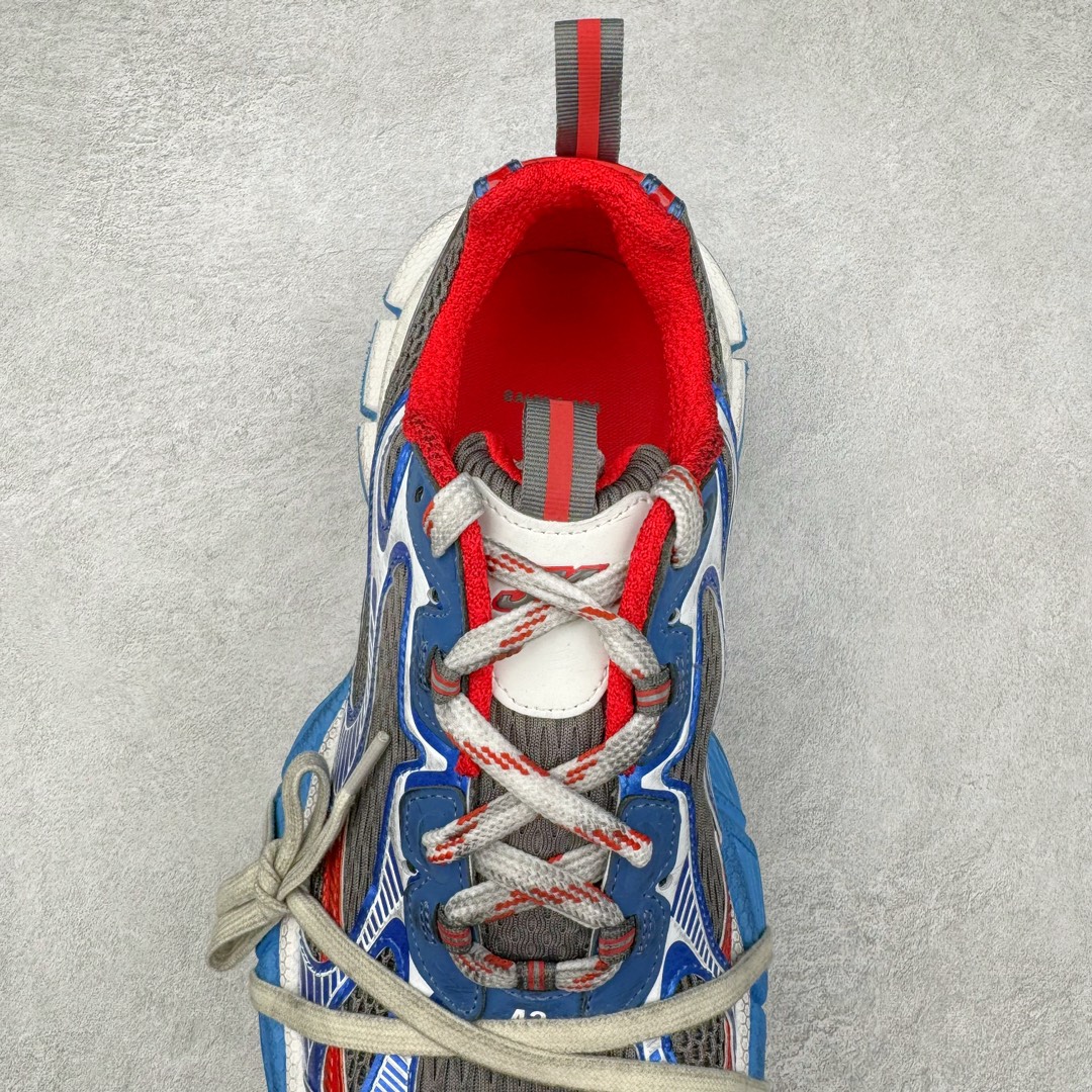 图片[5]-＃总裁 BALENCIAGA 3XL Sneakers 巴黎世家十代网布系带低帮走秀复古老爹鞋 全套原纸板楦头开发 最原汁原味的灵魂版型 全鞋荧光划线卡点 胶水把控整洁度追求极致完美 每一双都是工艺品 多重QC质检 超越公司货的品控标准 实实在在的免检产品 原盒原配 正确字体电绣 粗细、位置、大小正确 侧边TPU 透气孔匹配意产原版 正确分离大底 TPU软底 原版一致大底LOGO 立体感十足 原厂皮料水洗做旧 采购原厂网纱 不含皮革 网布材料和聚氨酯 磨损效果 鞋头边缘和后帮 Balenciaga 徽标 鞋面和后跟凸印尺码 鞋舌 3XL 橡胶品牌标识和反光细节 鞋帮拉袢和鞋舌拉祥 配反光细节 备用鞋带在鞋履前侧 可在穿着前取下 便于不同造型搭配 偏大一码 尺码：35 36 37 38 39 40 41 42 43 44 45-选品中心