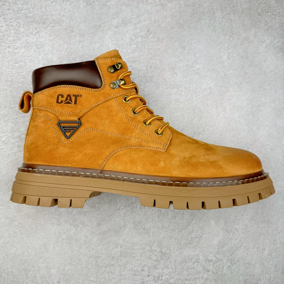 ＃特价福利 CAT卡特 硬汉推土机品牌经典百搭户外休闲大黄靴系列 广东大厂品质 24ss秋冬新款 常年主打 时尚潮流搭配 面料釆用意大利进口磨砂牛皮 全鞋真牛皮材料 大底到五金都是代工厂原材料制作 好货不杀猪 首单质量严格把控 全套官网统一包装 今年冬季防寒户外专用 日常随意搭配 型男必备 尺码：38 39 40 41 42 43 44 (偏大一码)-选品中心