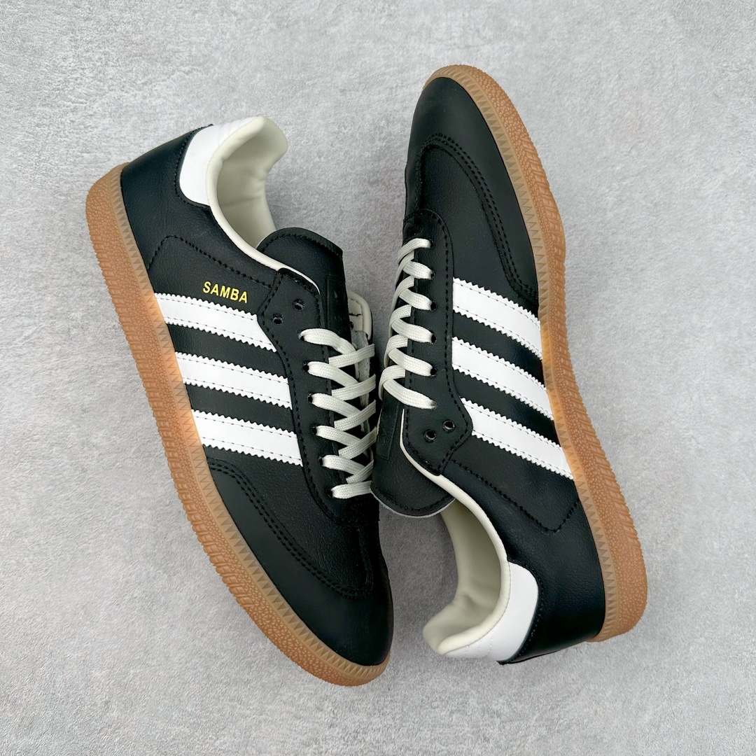图片[3]-AD Original Samba OG 复古经典轻便板鞋 IG6836 这款桑巴鞋展示了高质量的工艺 带有装饰的超锁缝制和无缝的手感 柔软、柔软的皮革造型和标志性的3条纹完成了精致的外观 正规合身鞋带 鞋面上有绒面鞋垫 橡胶鞋底 享受正畸套筒软感 自50年代首次亮相以来就一直在赢得粉丝的青睐 尺码：36 36.5 37.5 38 38.5 39 40 40.5 41 42 42.5 43 44 44.5 45-选品中心