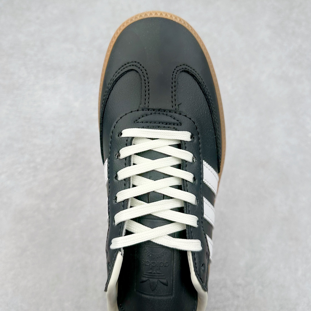 图片[4]-AD Original Samba OG 复古经典轻便板鞋 IG6836 这款桑巴鞋展示了高质量的工艺 带有装饰的超锁缝制和无缝的手感 柔软、柔软的皮革造型和标志性的3条纹完成了精致的外观 正规合身鞋带 鞋面上有绒面鞋垫 橡胶鞋底 享受正畸套筒软感 自50年代首次亮相以来就一直在赢得粉丝的青睐 尺码：36 36.5 37.5 38 38.5 39 40 40.5 41 42 42.5 43 44 44.5 45-选品中心