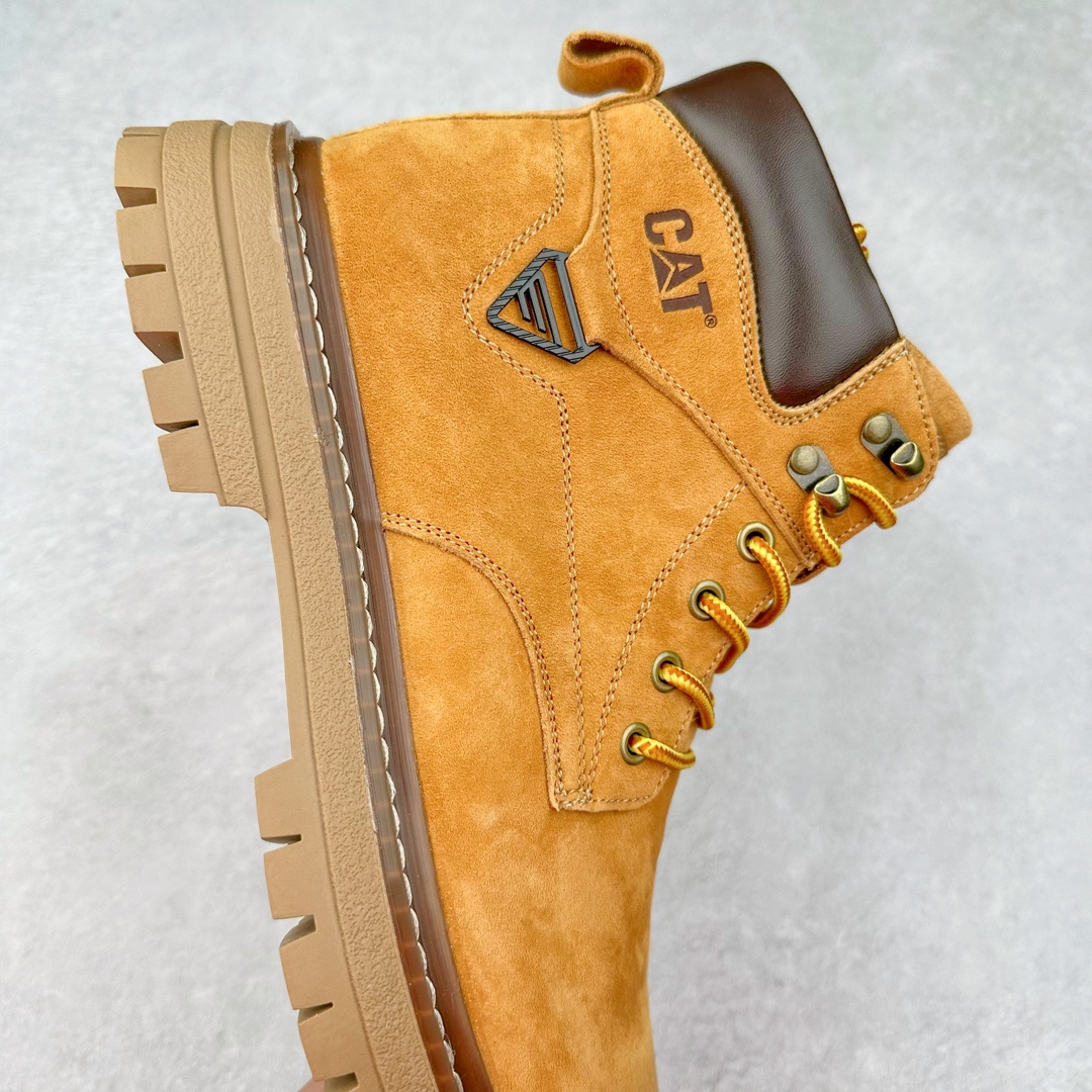图片[6]-＃特价福利 CAT卡特 硬汉推土机品牌经典百搭户外休闲大黄靴系列 广东大厂品质 24ss秋冬新款 常年主打 时尚潮流搭配 面料釆用意大利进口磨砂牛皮 全鞋真牛皮材料 大底到五金都是代工厂原材料制作 好货不杀猪 首单质量严格把控 全套官网统一包装 今年冬季防寒户外专用 日常随意搭配 型男必备 尺码：38 39 40 41 42 43 44 (偏大一码)-选品中心