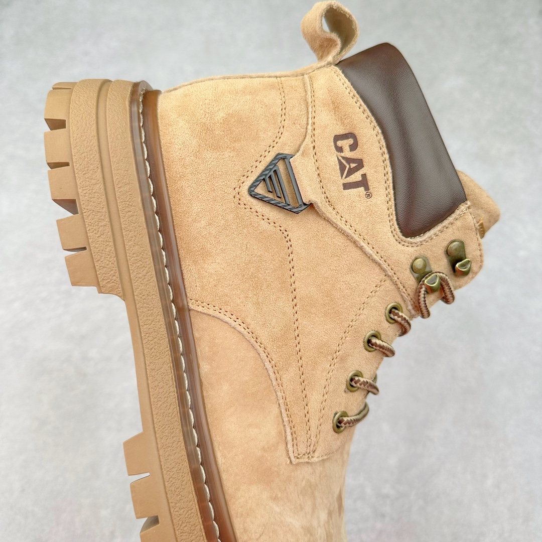 图片[6]-＃特价福利 CAT卡特 硬汉推土机品牌经典百搭户外休闲大黄靴系列 广东大厂品质 24ss秋冬新款 常年主打 时尚潮流搭配 面料釆用意大利进口磨砂牛皮 全鞋真牛皮材料 大底到五金都是代工厂原材料制作 好货不杀猪 首单质量严格把控 全套官网统一包装 今年冬季防寒户外专用 日常随意搭配 型男必备 尺码：38 39 40 41 42 43 44 (偏大一码)-选品中心