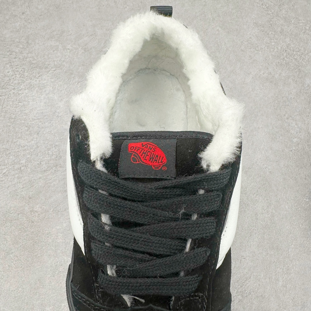 图片[5]-Vans Knu Skool 百搭休闲防滑减震低帮黑武士加绒款面包鞋 货号：VN0009QCBMA 尺码：35 36 36.5 37 38 38.5 39 40 40.5 41 42 42.5 43 44 45 工艺：硫化1：1（重量1：1、真标、原钢印、材质标、鞋型标、合格证）-选品中心