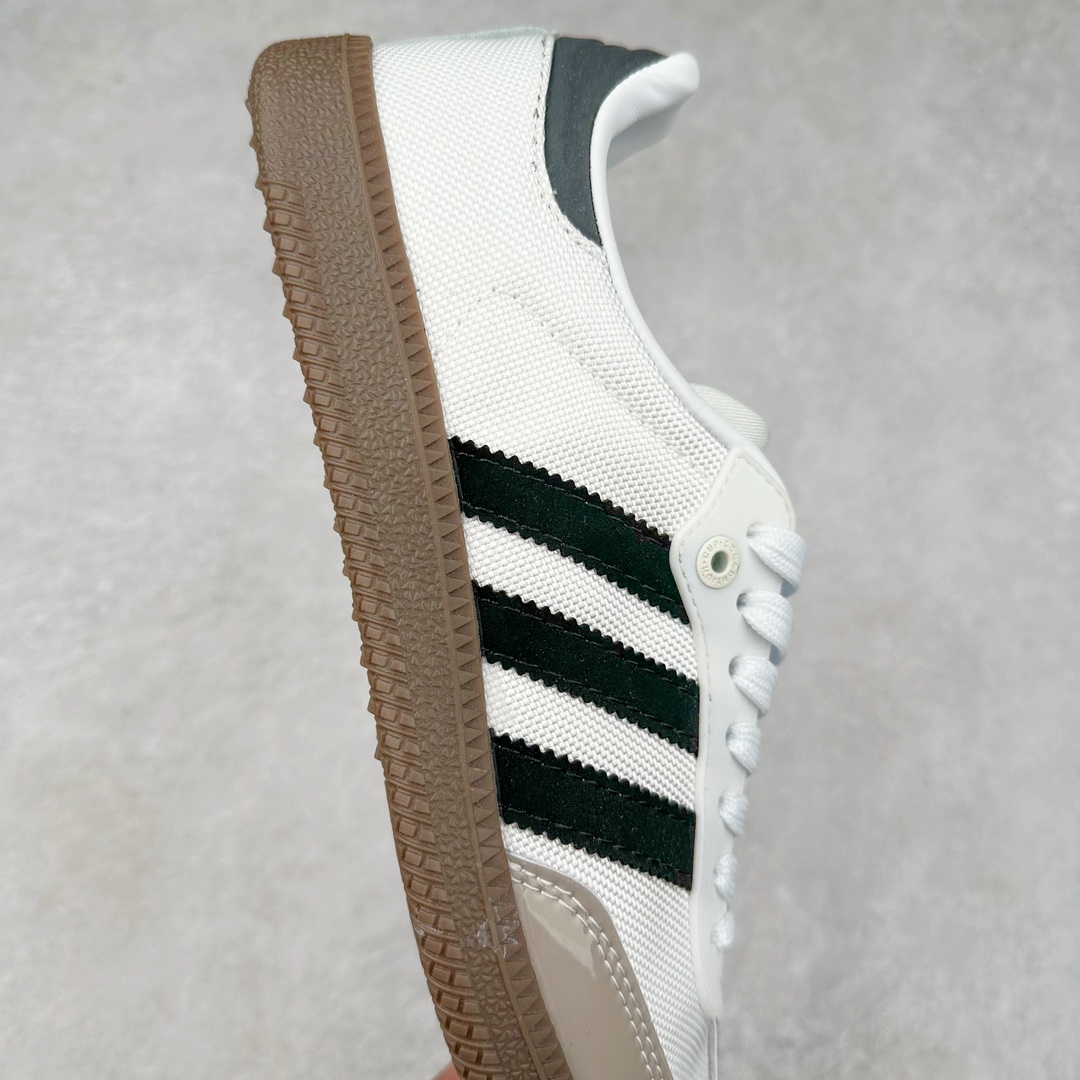 图片[6]-AD Original Samba OG 复古经典轻便板鞋 IE0168 这款桑巴鞋展示了高质量的工艺 带有装饰的超锁缝制和无缝的手感 柔软、柔软的皮革造型和标志性的3条纹完成了精致的外观 正规合身鞋带 鞋面上有绒面鞋垫 橡胶鞋底 享受正畸套筒软感 自50年代首次亮相以来就一直在赢得粉丝的青睐 尺码：36 36.5 37.5 38 38.5 39 40 40.5 41 42 42.5 43 44 44.5 45-选品中心