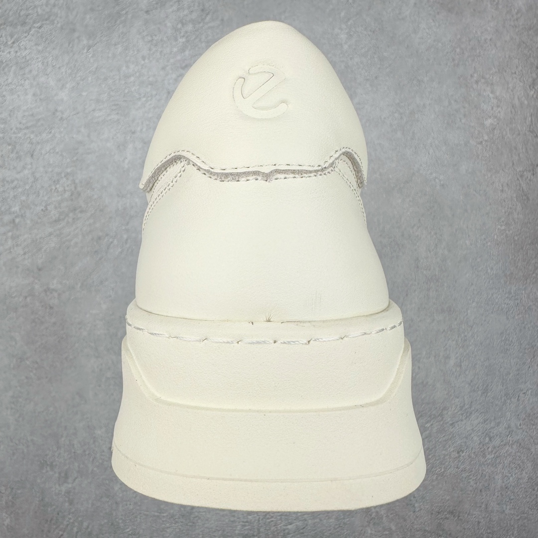 图片[8]-ECCO爱步百搭休闲男鞋 秋季增高圆头小白鞋 街头轻巧系列 牛皮与牛皮剖层拼接鞋面 时尚个性 出街有型 简约粗绳系带设计 可自由调节松紧 贴合脚型 PU加厚鞋底 包裹足弓与后跟 为双脚提供支撑性 休闲百搭 简约利落 尺码：38 39 40 41 42 43（皮鞋码）-选品中心