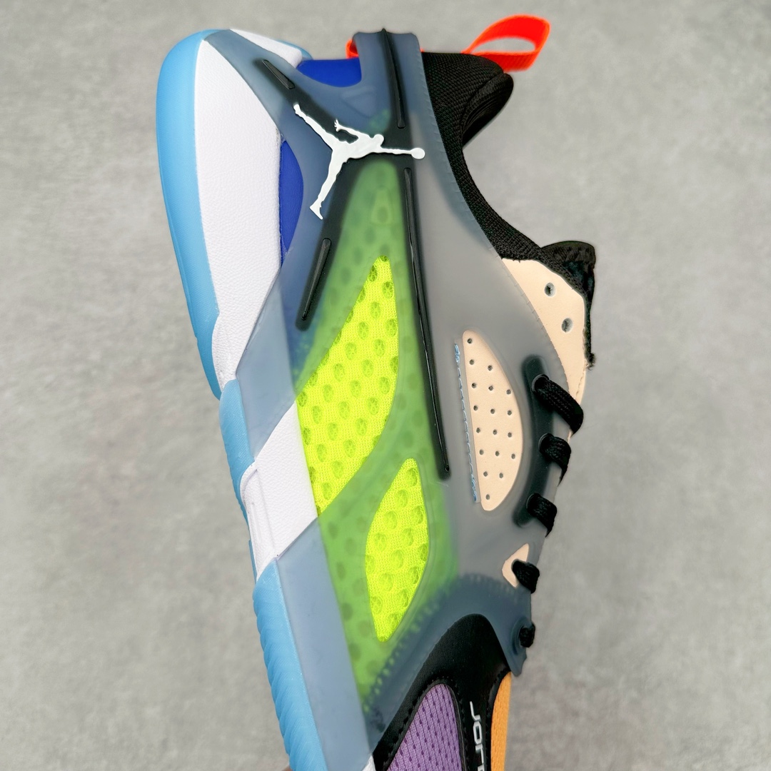 图片[6]-Jordan Heir 1.0 继承者一代 减震防滑耐磨 低帮 篮球鞋 黄蓝紫 FQ3858-006 尺码：36 36.5 37.5 38 38.5 39 40 40.5 41 42 42.5 43 44 44.5 45 46-选品中心