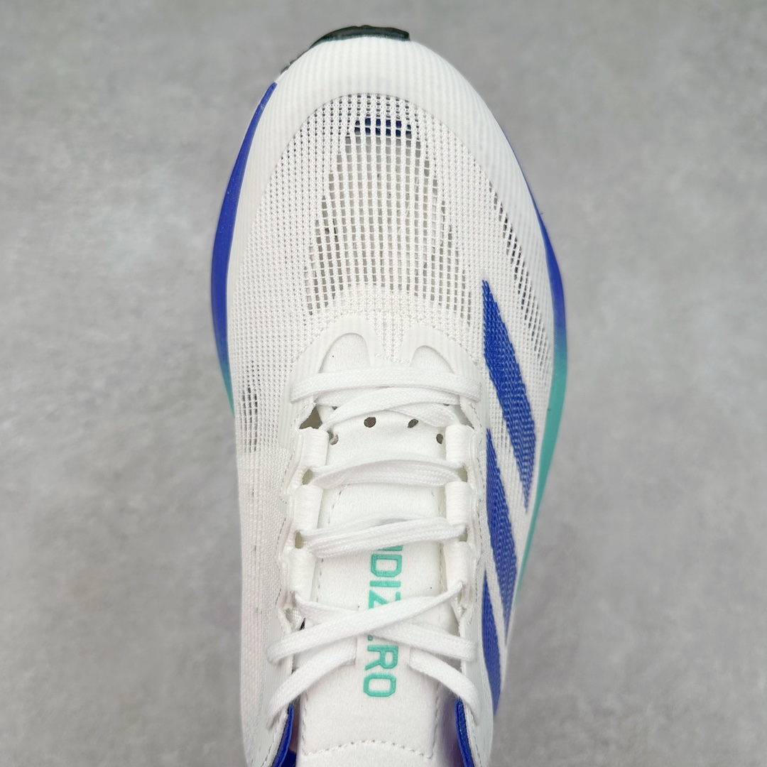 图片[4]-AD Adizero Boston 12 波士顿夏季透气网眼竞速跑鞋 延续爪型玻璃纤维推进系统 进化为全掌式的ENERGY RODS 2.0 从脚跟到脚趾的一体成形设计 强化整体推进力 提升速度表现 升级透气鞋面更具支撑性 利用ENGINEERED MESH技术进行不同密度织纹 强化支撑性 更使用50%以上的回收材料製成 减低塑料浪费 此外变薄的鞋舌为前掌提供更多空间 提供跑者更好的穿着感受 马牌轮胎大底耐磨性佳 大底全掌采用耐磨的Continental马牌轮胎大底 在各种环境下保有良好抓地力 货号：JR2731 尺码：36 36.5 37 38 38.5 39 40 40.5 41 42 42.5 43 44 44.5 45-选品中心