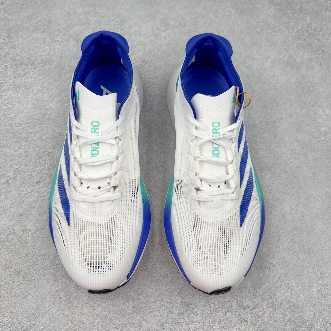 图片[2]-AD Adizero Boston 12 波士顿夏季透气网眼竞速跑鞋 延续爪型玻璃纤维推进系统 进化为全掌式的ENERGY RODS 2.0 从脚跟到脚趾的一体成形设计 强化整体推进力 提升速度表现 升级透气鞋面更具支撑性 利用ENGINEERED MESH技术进行不同密度织纹 强化支撑性 更使用50%以上的回收材料製成 减低塑料浪费 此外变薄的鞋舌为前掌提供更多空间 提供跑者更好的穿着感受 马牌轮胎大底耐磨性佳 大底全掌采用耐磨的Continental马牌轮胎大底 在各种环境下保有良好抓地力 货号：JR2731 尺码：36 36.5 37 38 38.5 39 40 40.5 41 42 42.5 43 44 44.5 45-选品中心