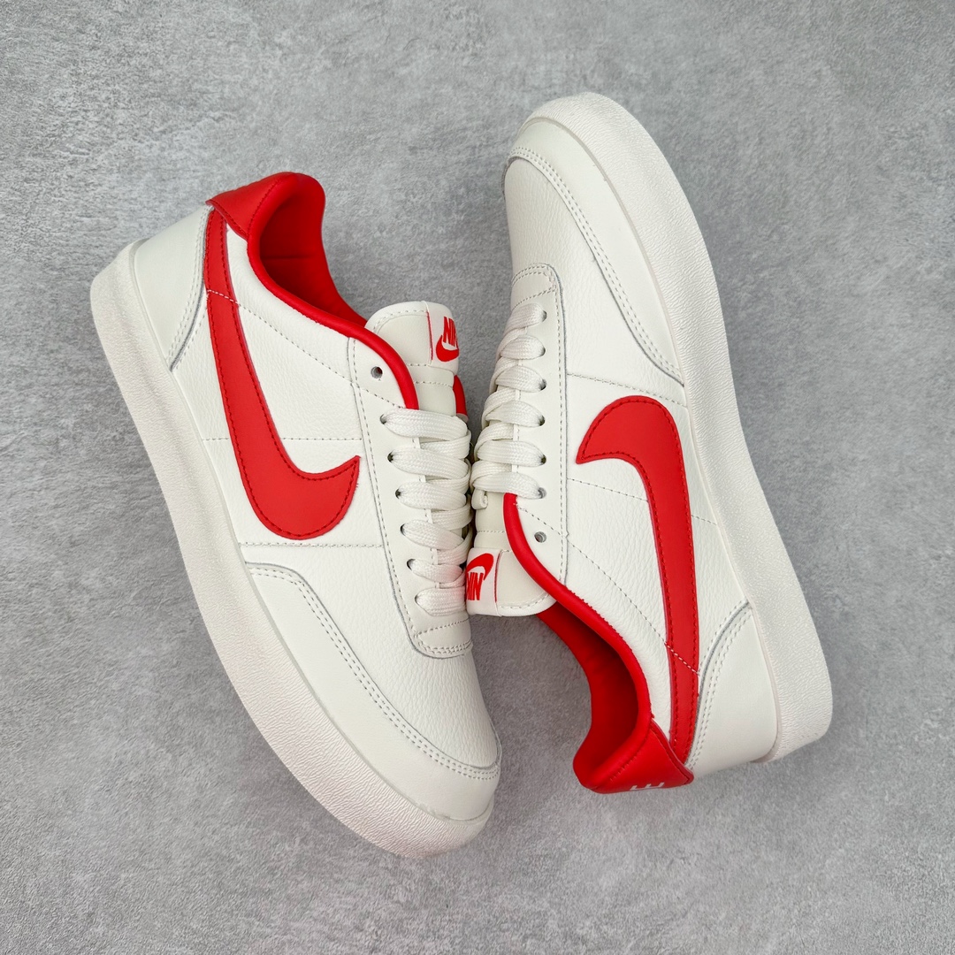 图片[3]-J.Crew x NK Killshot II Leather 联名复古板鞋 HQ1657-100 采用米白色皮革制作鞋身 Swoosh 点缀其中 最后搭载棕色生胶大底 流露出满满的复古气气息 尺码：36 36.5 37.5 38 38.5 39 40 40.5 41 42 42.5 43 44 44.5 45-选品中心