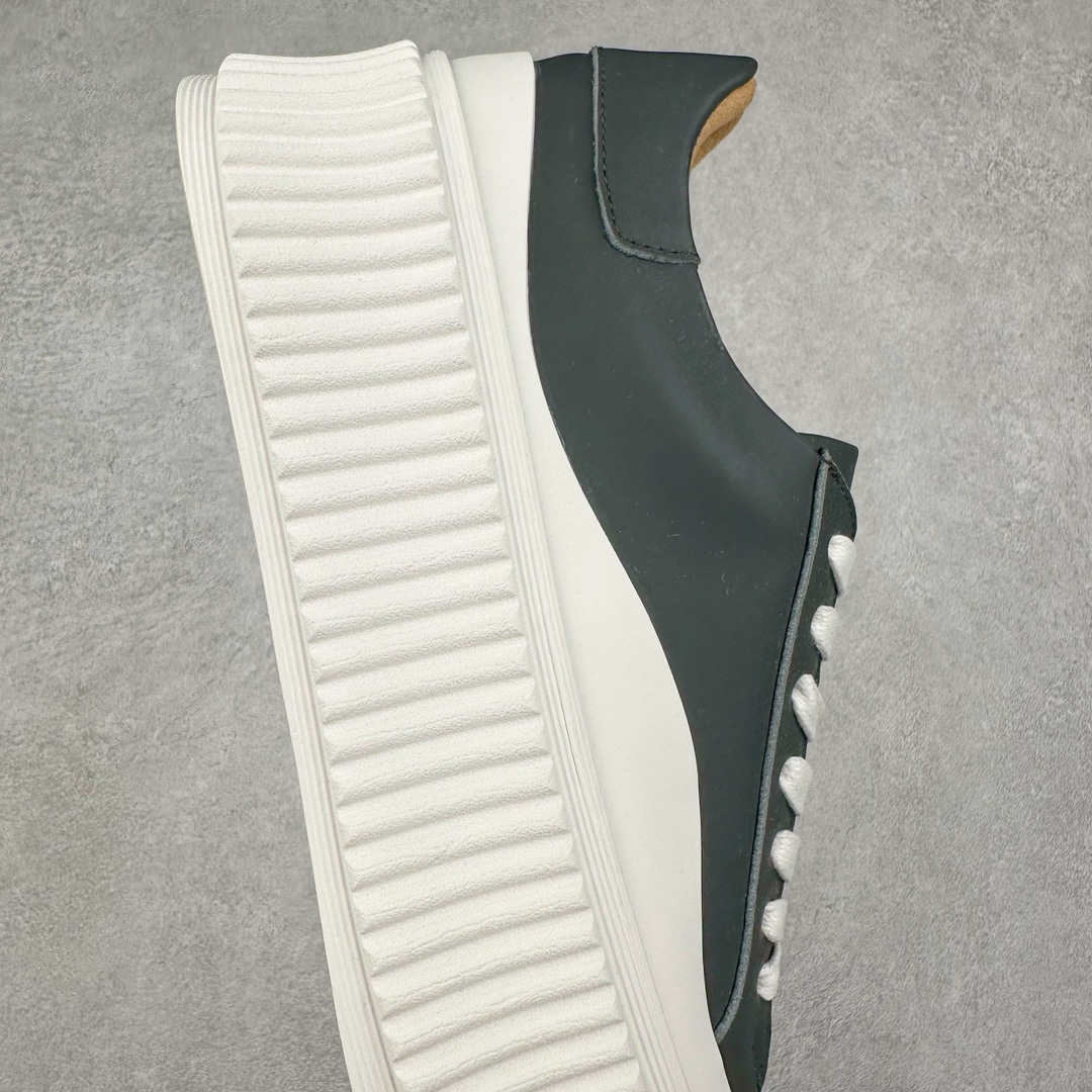 图片[6]-JIL SANDER 吉尔桑德厚底松糕瓦楞鞋 鞋面采用纯进口牛皮 垫脚为水染牛皮 棕色麂皮内里凸显整双鞋的高级感 真材实料打造最强厚底松糕鞋 进口橡胶大底 防滑 防磨损 鞋子不会臃肿笨重 脚感非常柔软 舒服 简直不要太好了 并且增高5CM 可谓是不满身高的朋友们必入单品 尺码：35 36 37 38 39 40 41 42 43 44-选品中心