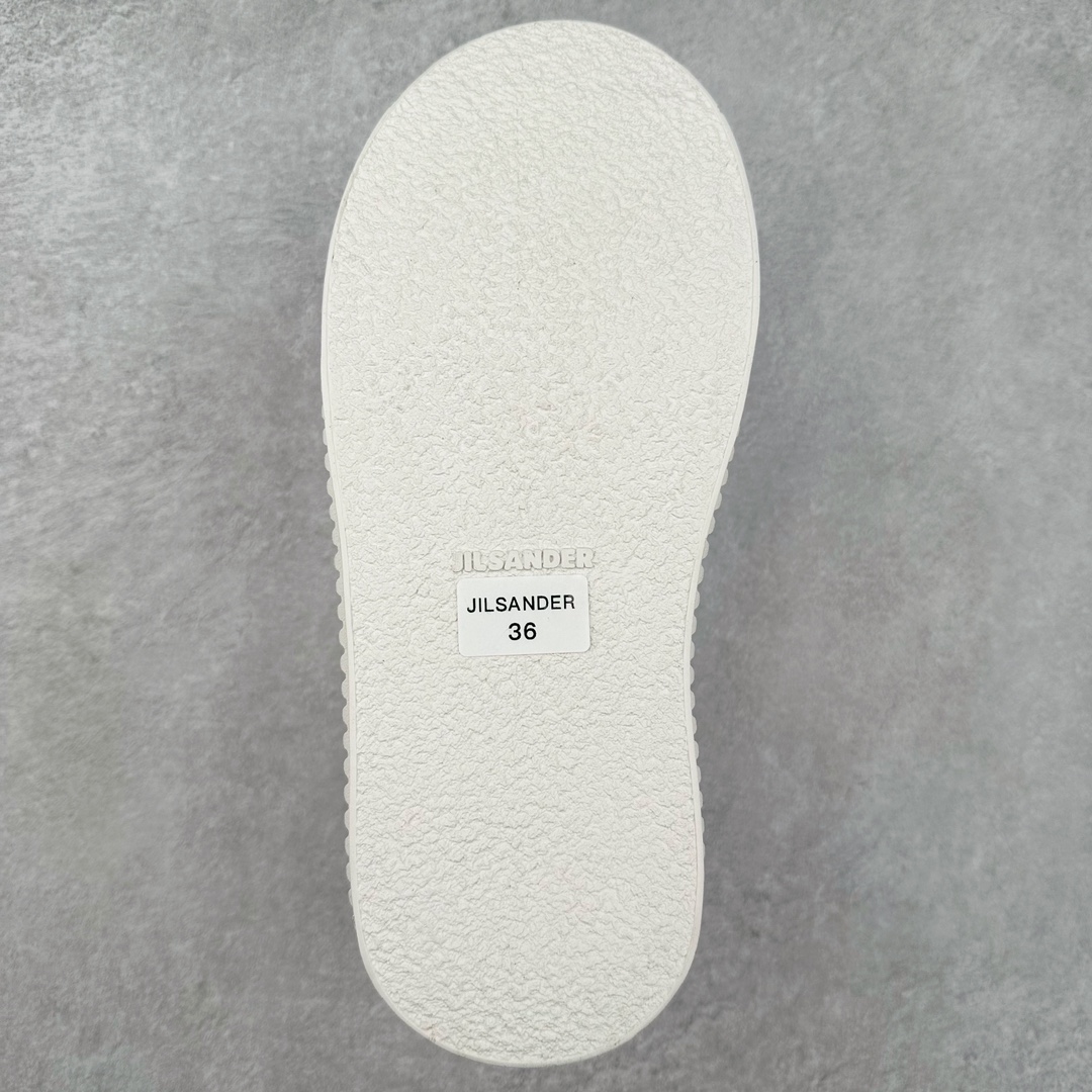 图片[9]-JIL SANDER 吉尔桑德厚底松糕瓦楞鞋 鞋面采用纯进口牛皮 垫脚为水染牛皮 棕色麂皮内里凸显整双鞋的高级感 真材实料打造最强厚底松糕鞋 进口橡胶大底 防滑 防磨损 鞋子不会臃肿笨重 脚感非常柔软 舒服 简直不要太好了 并且增高5CM 可谓是不满身高的朋友们必入单品 尺码：35 36 37 38 39 40 41 42 43 44-选品中心