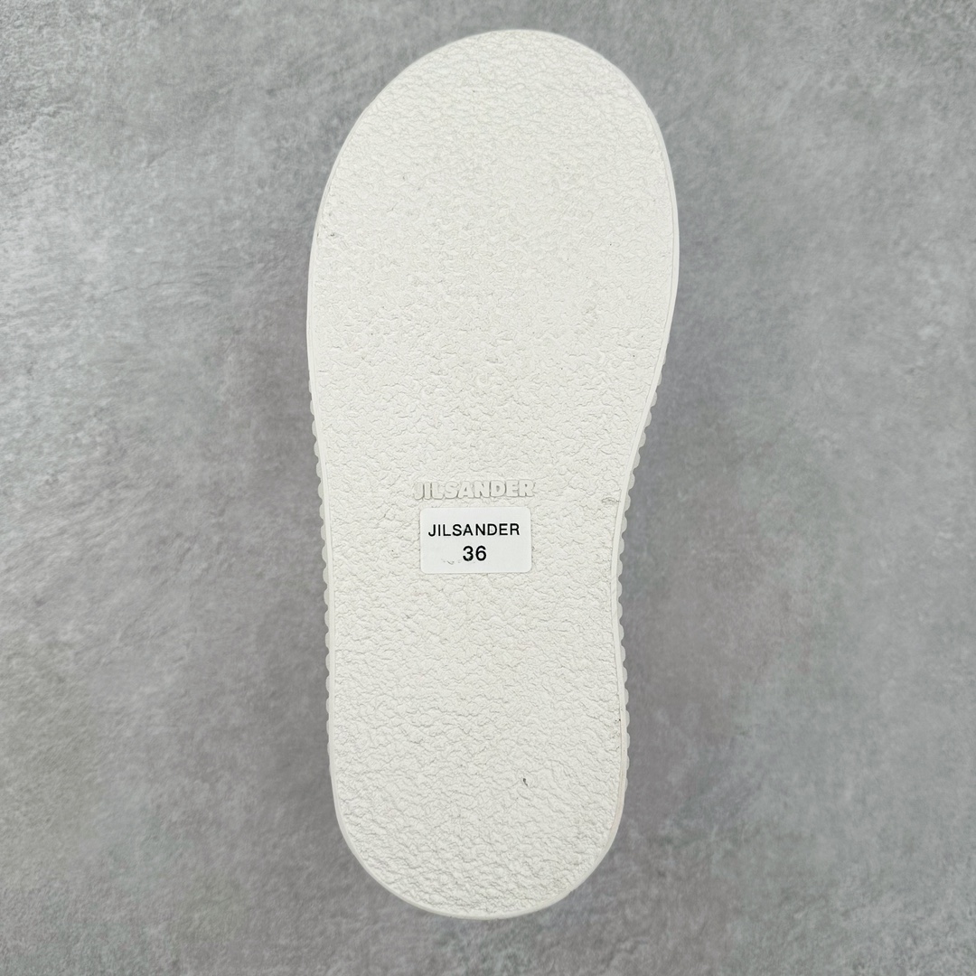 图片[9]-JIL SANDER 吉尔桑德厚底松糕瓦楞鞋 鞋面采用纯进口牛皮 垫脚为水染牛皮 棕色麂皮内里凸显整双鞋的高级感 真材实料打造最强厚底松糕鞋 进口橡胶大底 防滑 防磨损 鞋子不会臃肿笨重 脚感非常柔软 舒服 简直不要太好了 并且增高5CM 可谓是不满身高的朋友们必入单品 尺码：35 36 37 38 39 40 41 42 43 44-选品中心