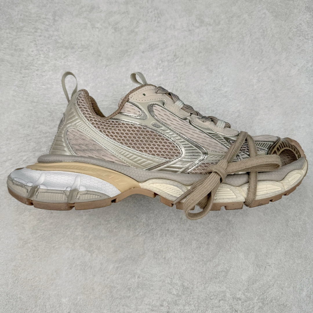 ＃纯原 BALENCIAGA 3XL Sneakers 巴黎世家十代网布系带低帮走秀复古老爹鞋 全套原纸板楦头开发 最原汁原味的灵魂版型 全鞋荧光划线卡点 胶水把控整洁度追求极致完美 每一双都是工艺品 多重QC质检 超越公司货的品控标准 实实在在的免检产品 原盒原配 正确字体电绣 粗细、位置、大小正确 侧边TPU 透气孔匹配意产原版 正确分离大底 TPU软底 原版一致大底LOGO 立体感十足 原厂皮料水洗做旧 采购原厂网纱 不含皮革 网布材料和聚氨酯 磨损效果 鞋头边缘和后帮 Balenciaga 徽标 鞋面和后跟凸印尺码 鞋舌 3XL 橡胶品牌标识和反光细节 鞋帮拉袢和鞋舌拉祥 配反光细节 备用鞋带在鞋履前侧 可在穿着前取下 便于不同造型搭配 正常尺码 尺码：35 36 37 38 39 40 41 42 43 44 45 46-选品中心